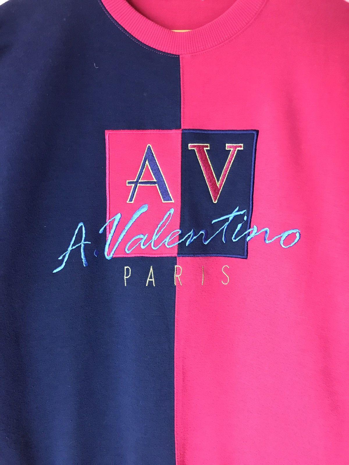Vintage Vintage Andre Valentino Paris Sweatshirts Size US L / EU 52-54 / 3 - 2 Thumbnail