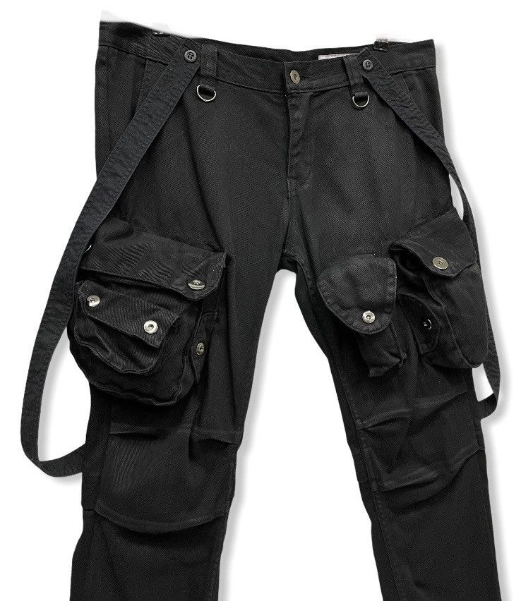 Japanese Brand × Seditionaries FYE! WILD Punk Bondage 3D Pocket Julius Vujade Style! Size US 32 / EU 48 - 3 Thumbnail