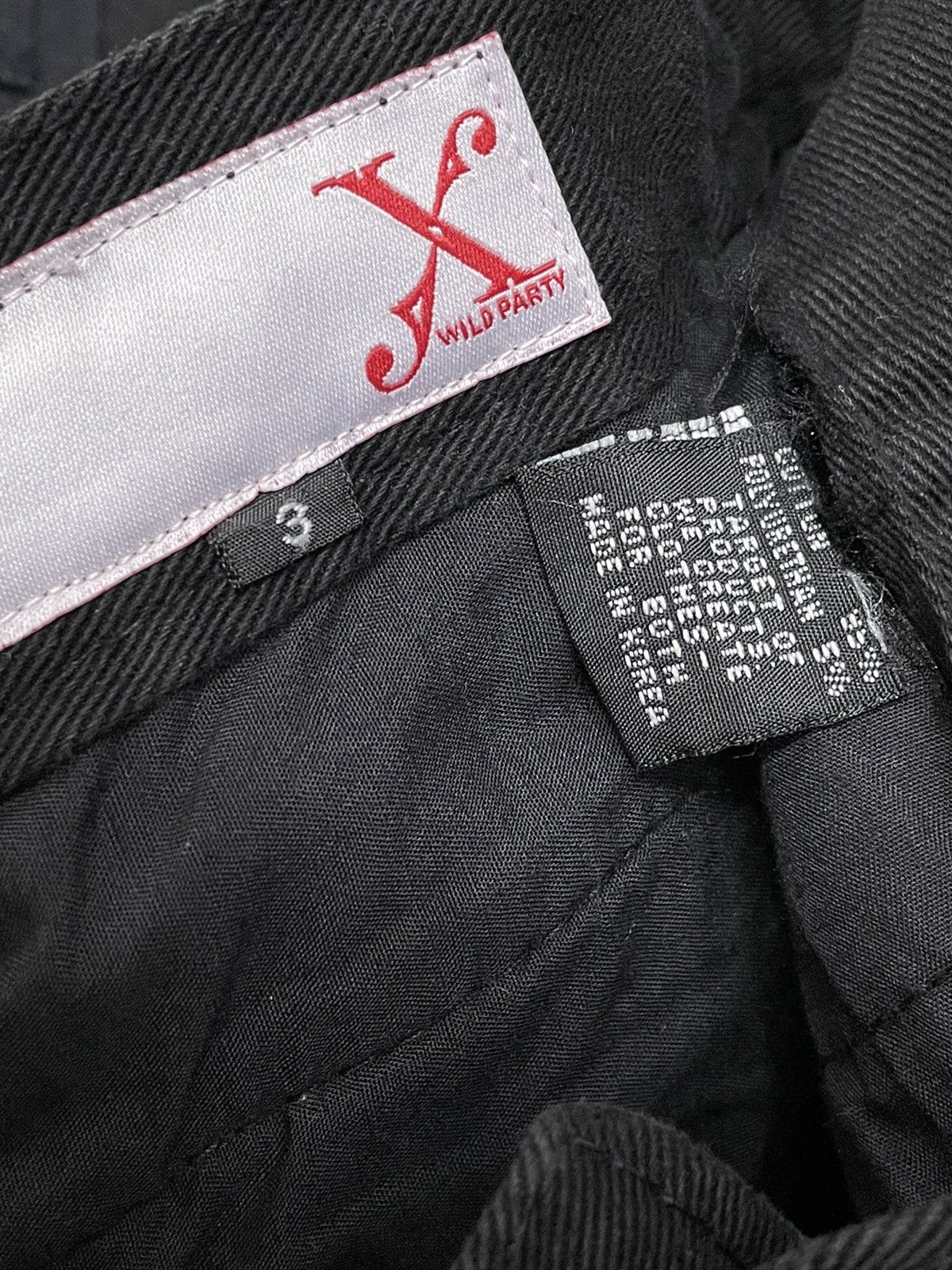 Japanese Brand × Seditionaries FYE! WILD Punk Bondage 3D Pocket Julius Vujade Style! Size US 32 / EU 48 - 7 Thumbnail