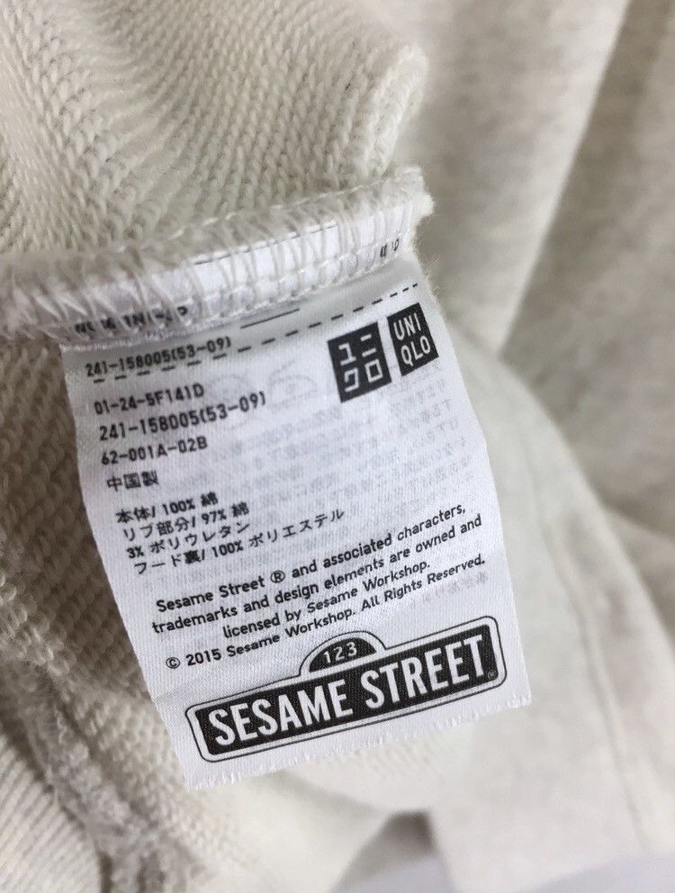 Uniqlo Uniqlo X Sesame Street Hoodies Size US L / EU 52-54 / 3 - 6 Thumbnail