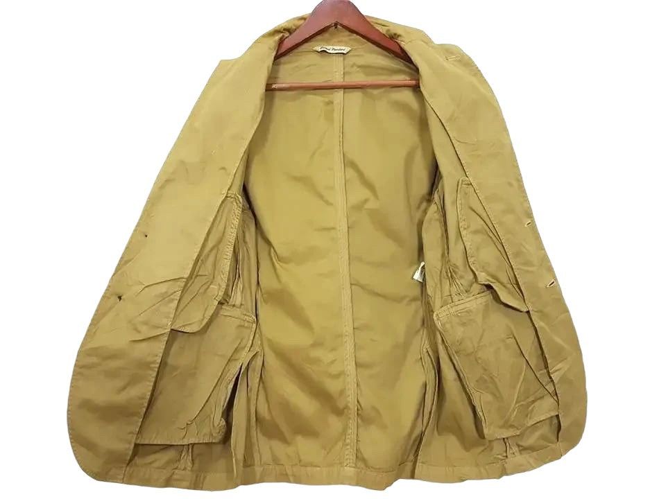 Japanese Brand Japanese Brand Journal Standard Khaki Coat Jacket Size US L / EU 52-54 / 3 - 3 Thumbnail