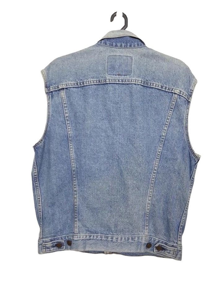 Levi's LEVIS Trucker Denim Vests MADE IN USA Size US M / EU 48-50 / 2 - 2 Thumbnail