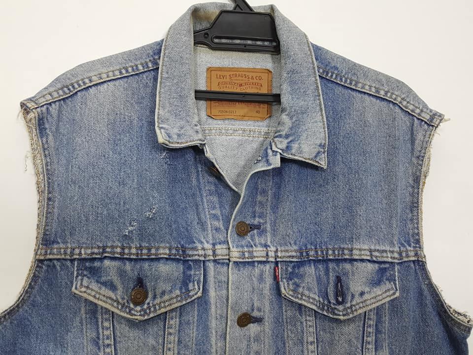 Levi's LEVIS Trucker Denim Vests MADE IN USA Size US M / EU 48-50 / 2 - 3 Thumbnail
