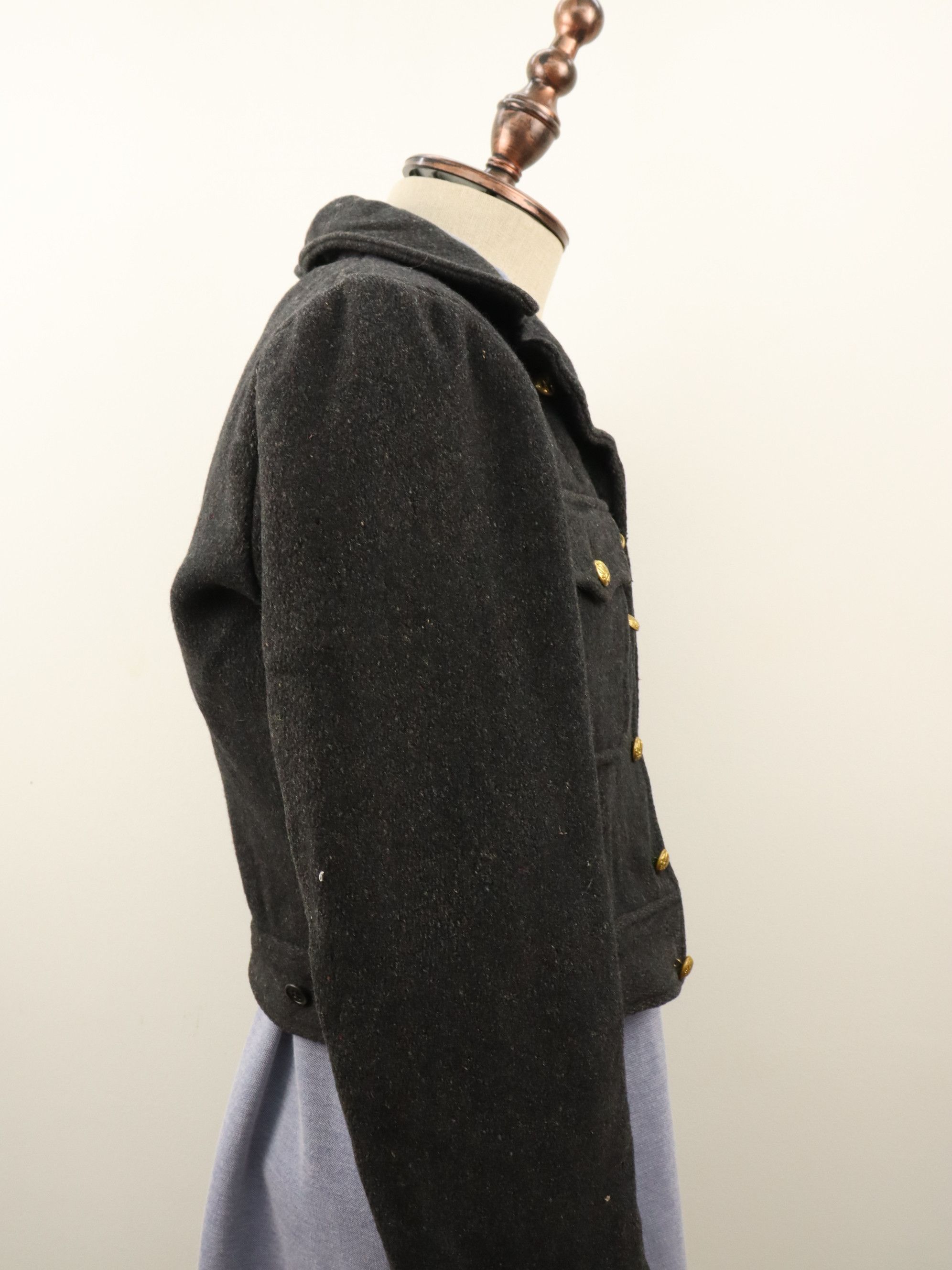 Vintage Vintage Wool Military US Army Field Cropped Jacket Size US S / EU 44-46 / 1 - 17 Thumbnail