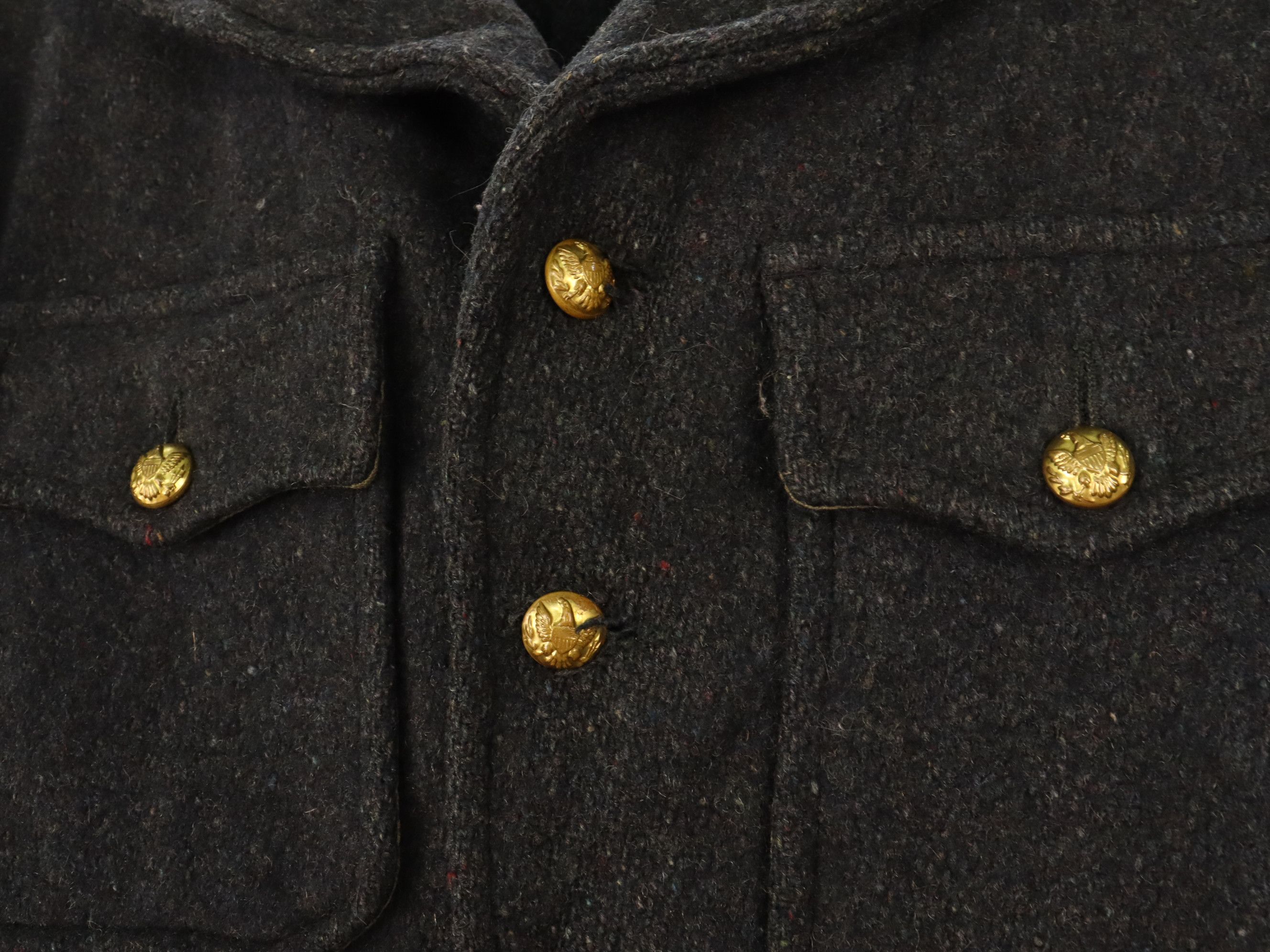 Vintage Vintage Wool Military US Army Field Cropped Jacket Size US S / EU 44-46 / 1 - 21 Thumbnail