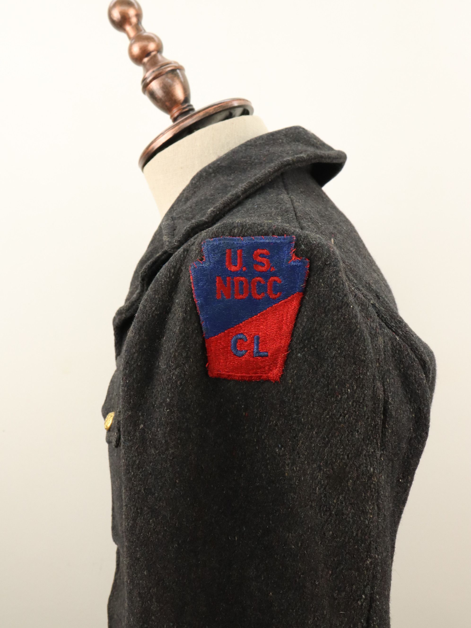 Vintage Vintage Wool Military US Army Field Cropped Jacket Size US S / EU 44-46 / 1 - 9 Thumbnail