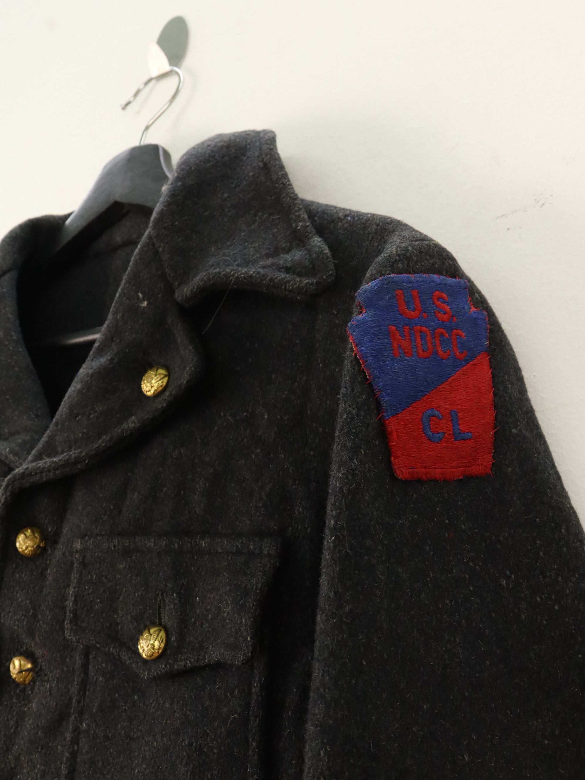 Vintage Vintage Wool Military US Army Field Cropped Jacket Size US S / EU 44-46 / 1 - 20 Thumbnail