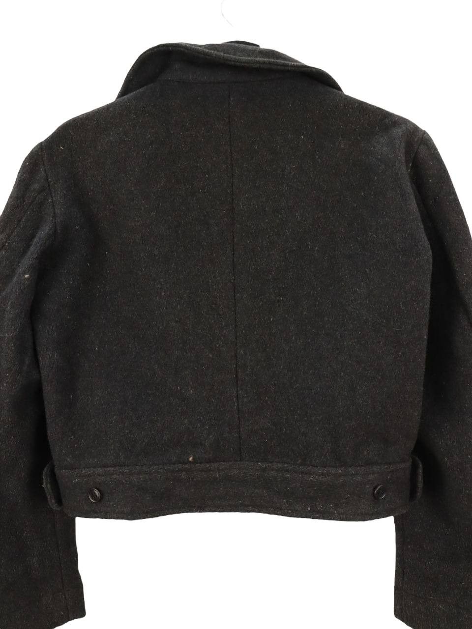 Vintage Vintage Wool Military US Army Field Cropped Jacket Size US S / EU 44-46 / 1 - 7 Thumbnail