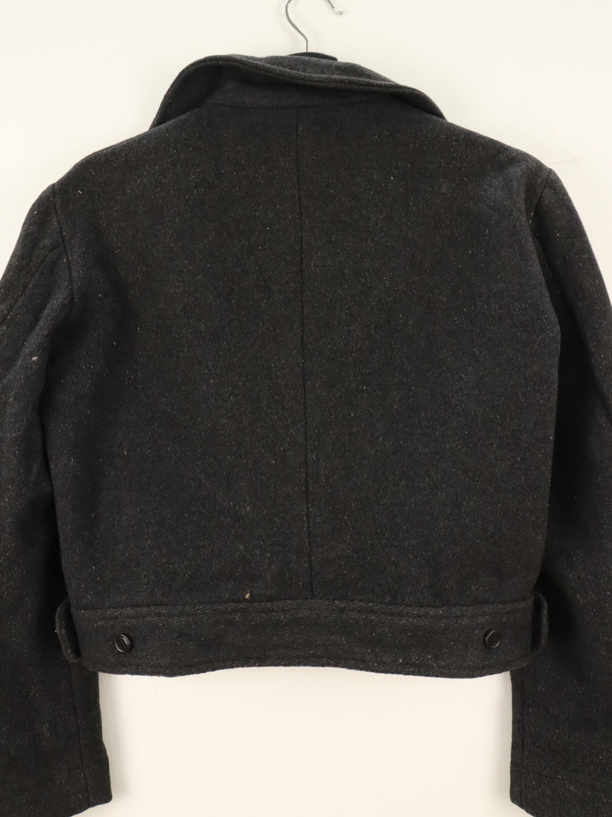 Vintage Vintage Wool Military US Army Field Cropped Jacket Size US S / EU 44-46 / 1 - 16 Thumbnail