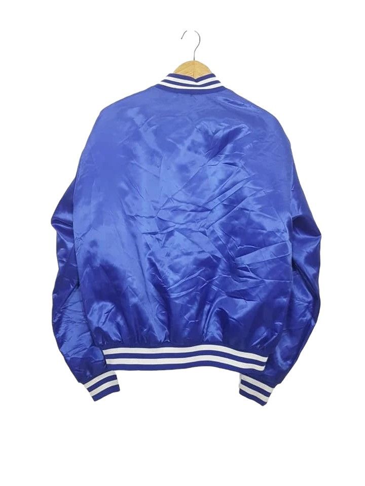 MLB × Swingster × Vintage VTG. MLB KANSAS CITY ROYALS NYLON QUILTED SNAP BUTTON Size US XL / EU 56 / 4 - 2 Thumbnail