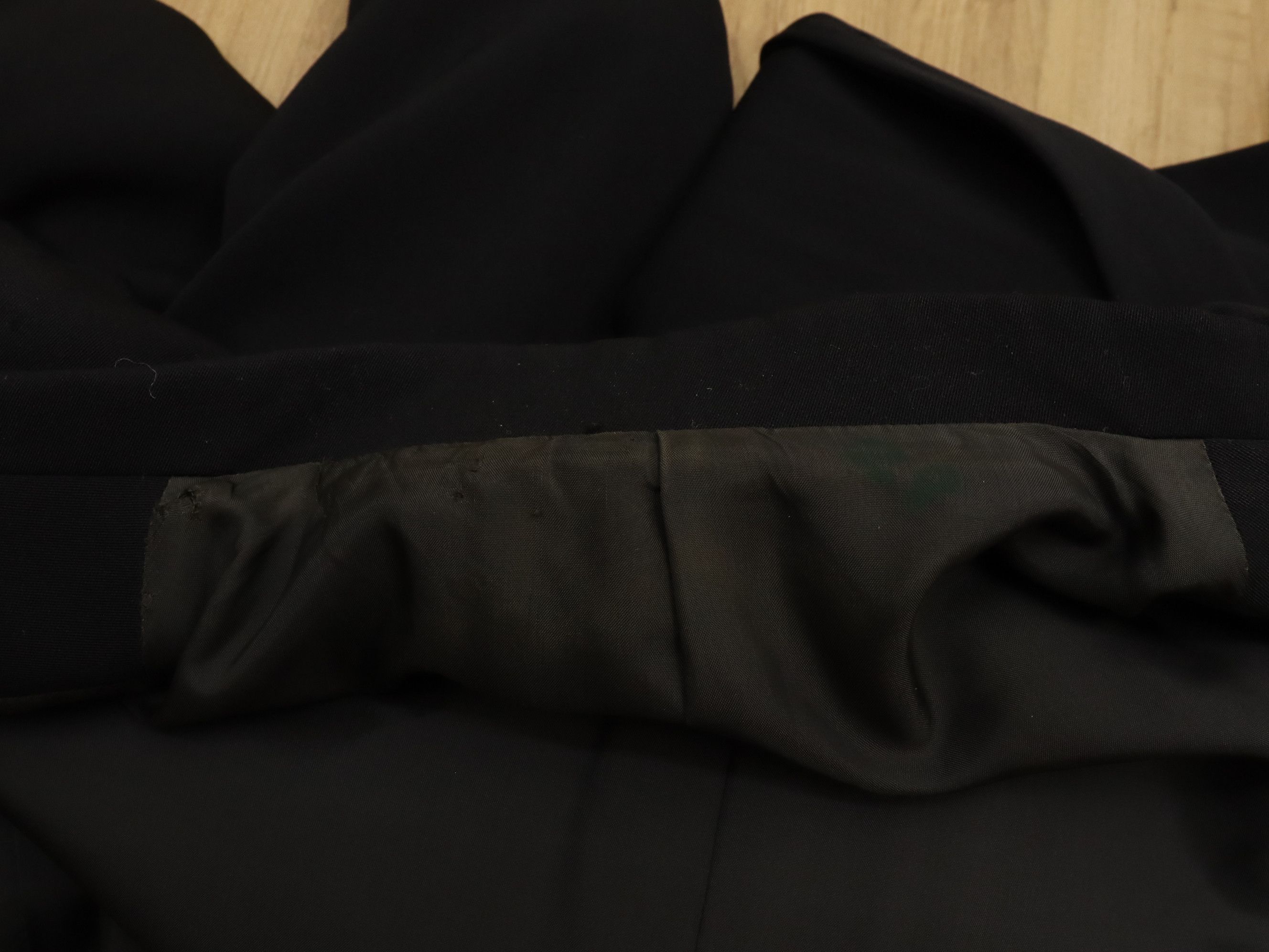 Yohji Yamamoto Iconic Wool Elongated Black Y'S Lined Coat Jacket Size US M / EU 48-50 / 2 - 13 Thumbnail