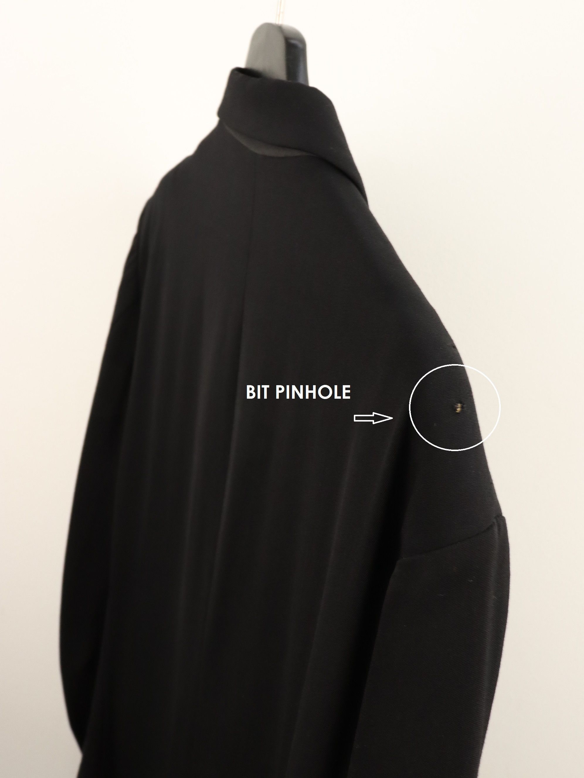 Yohji Yamamoto Iconic Wool Elongated Black Y'S Lined Coat Jacket Size US M / EU 48-50 / 2 - 9 Thumbnail