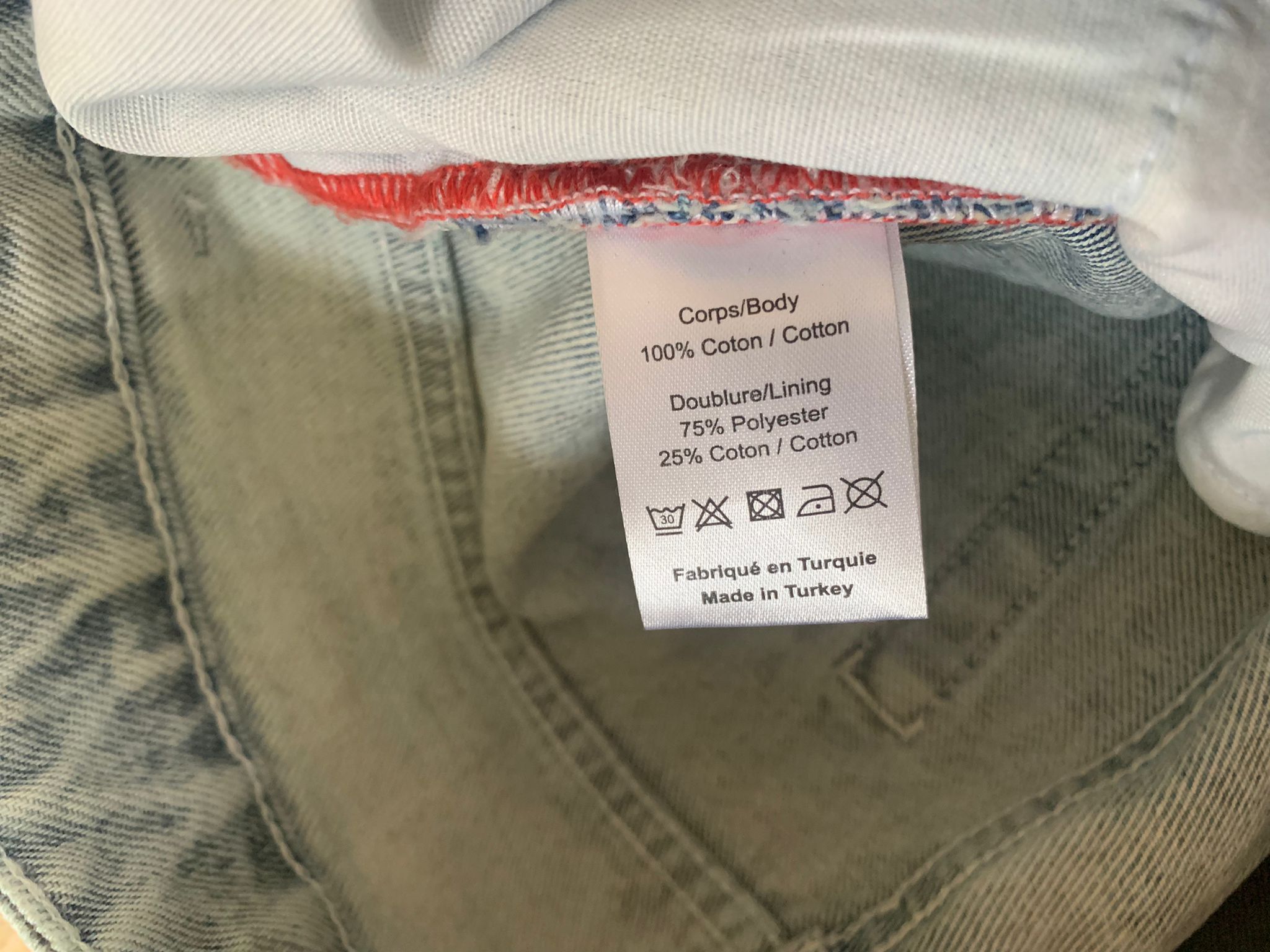 Y/Project Vine Embroidery Denim in Bleach Indigo Size US 34 / EU 50 - 16 Thumbnail