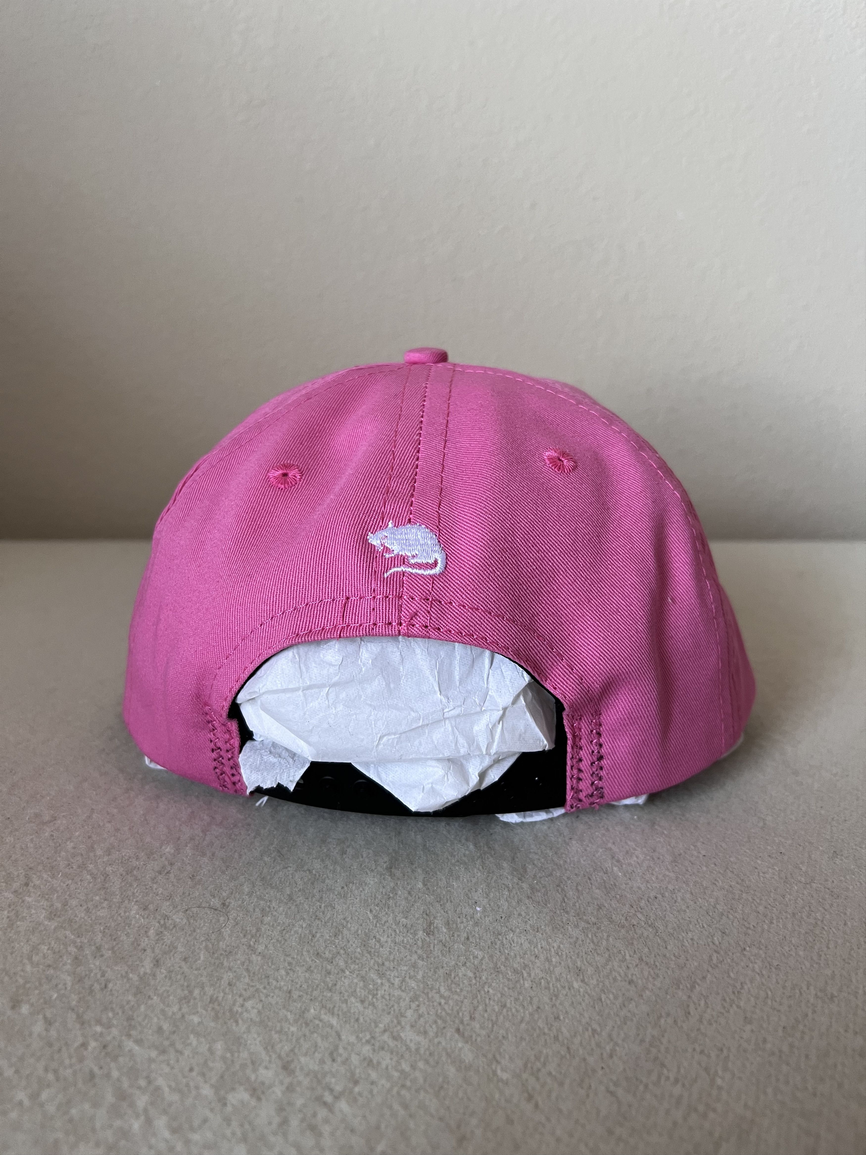 Other Stray Rats College Arch Logo Hat in Pink Size ONE SIZE - 4 Thumbnail