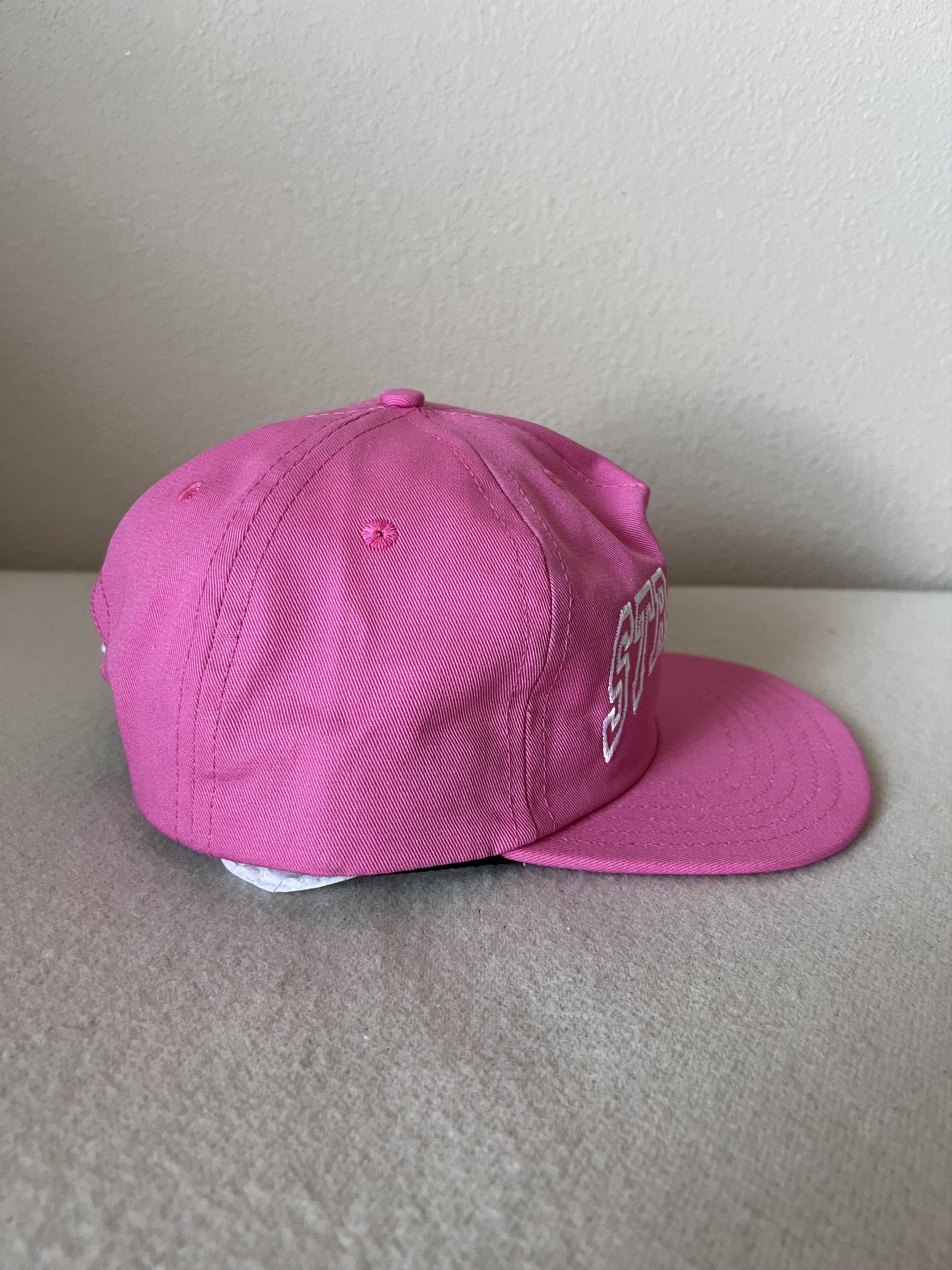 Other Stray Rats College Arch Logo Hat in Pink Size ONE SIZE - 3 Thumbnail
