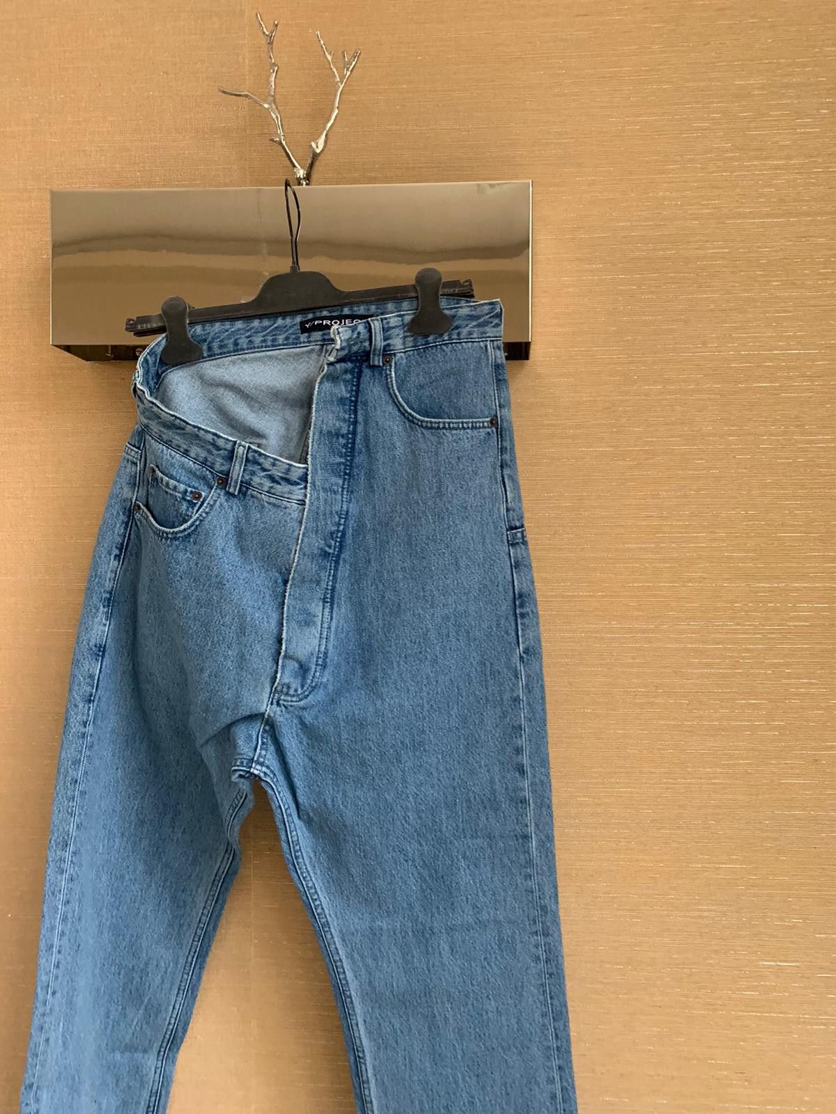 Y/Project Asymmetrical Denim in Indigo Size US 32 / EU 48 - 3 Thumbnail