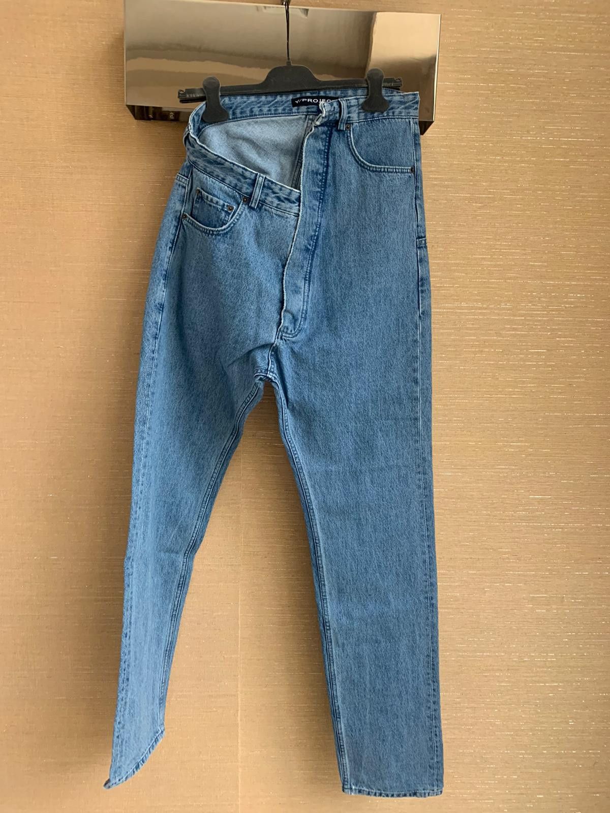 Y/Project Asymmetrical Denim in Indigo Size US 32 / EU 48 - 2 Thumbnail