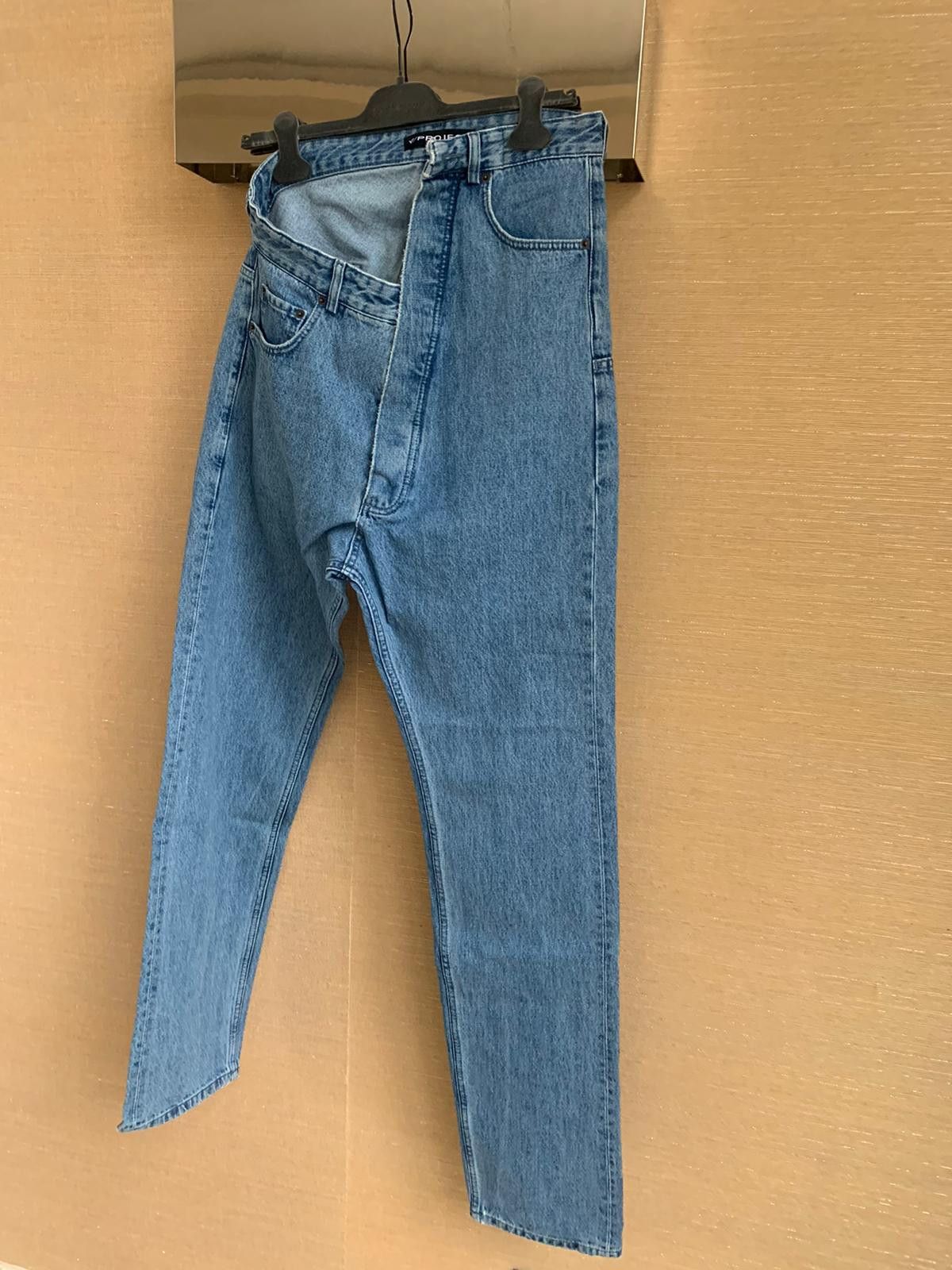 Y/Project Asymmetrical Denim in Indigo Size US 32 / EU 48 - 4 Thumbnail