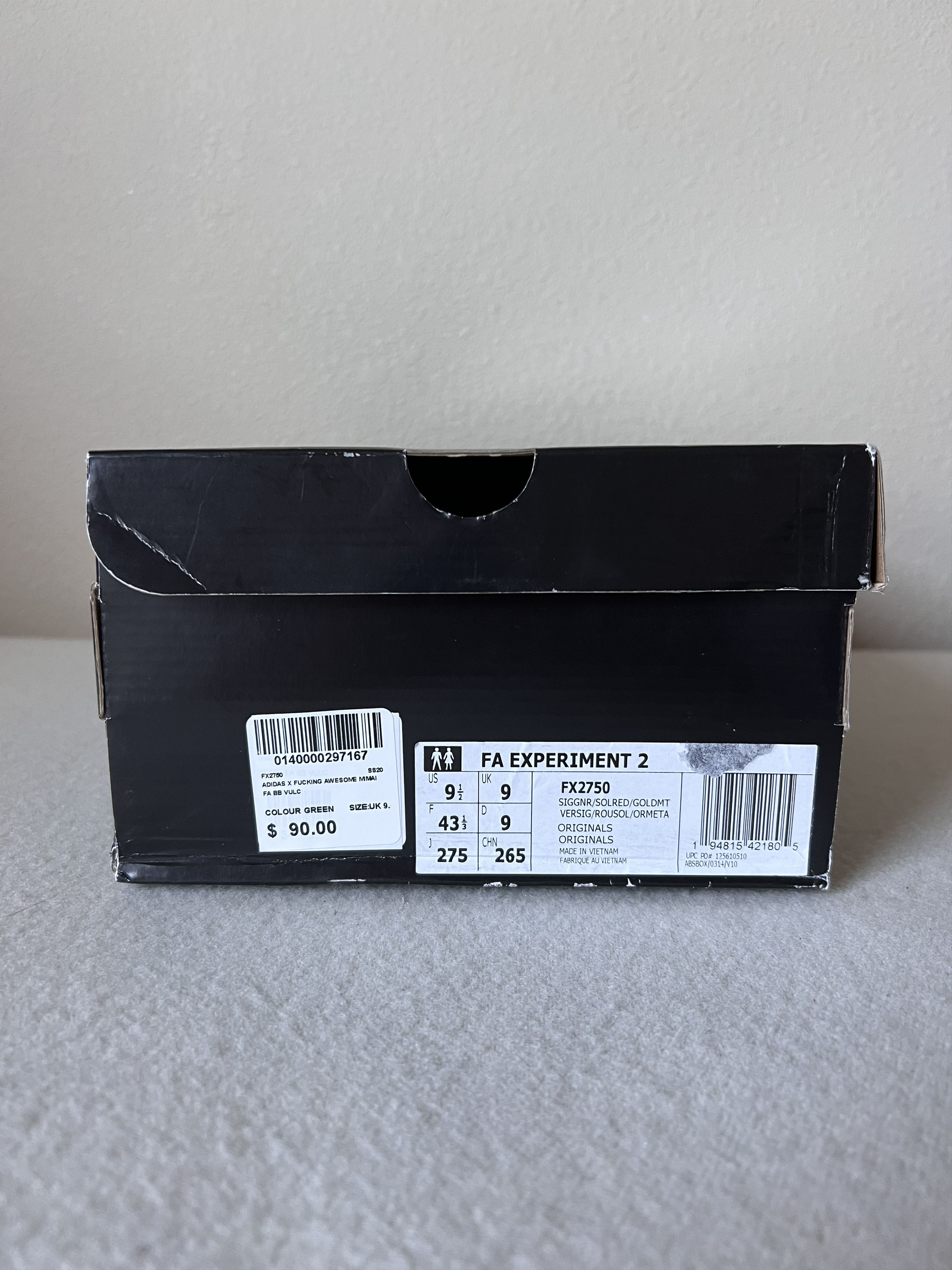 Adidas × Fucking Awesome Fucking Awesome Adidas FA Experiment 2 in Green Size US 9.5 / EU 42-43 - 7 Thumbnail