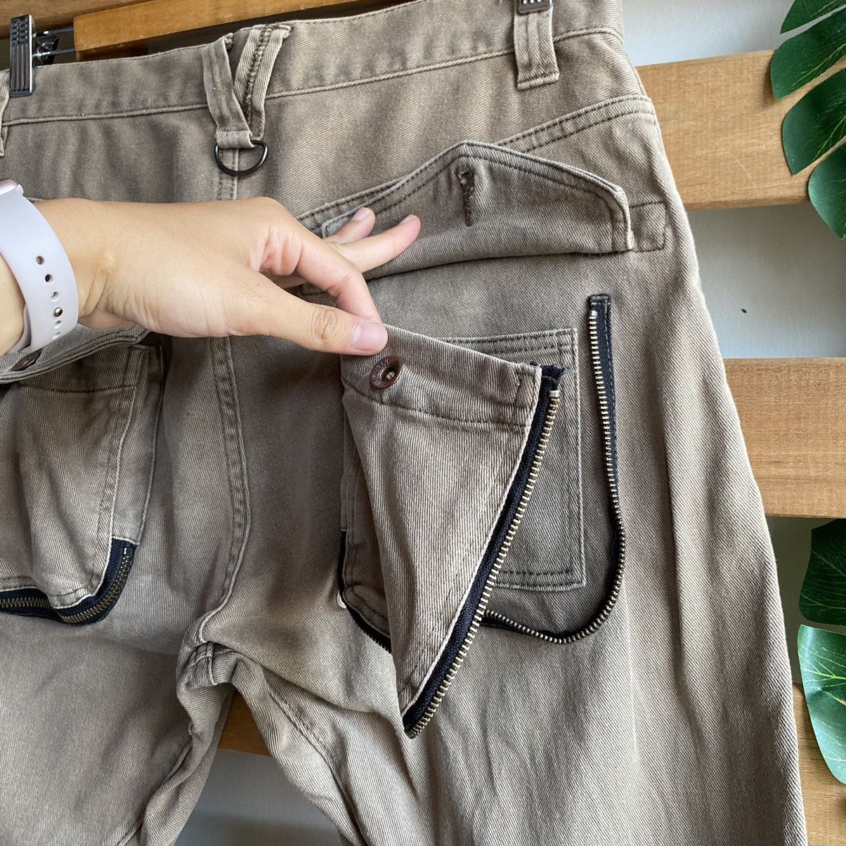 Japanese Brand × PPFM PPFM J-Cut Brown 10 Pockets Kapital Style Size US 33 - 11 Thumbnail