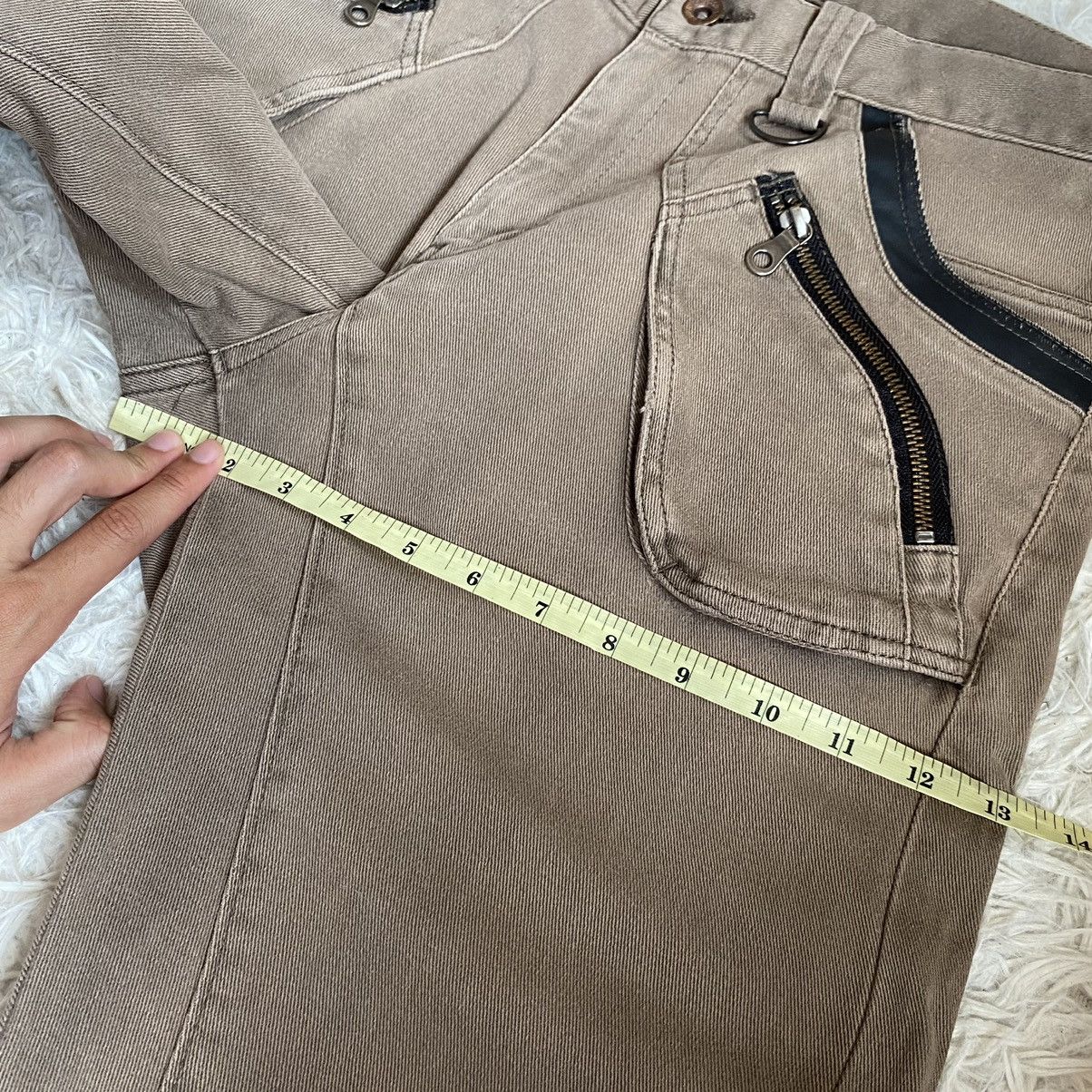 Japanese Brand × PPFM PPFM J-Cut Brown 10 Pockets Kapital Style Size US 33 - 20 Thumbnail