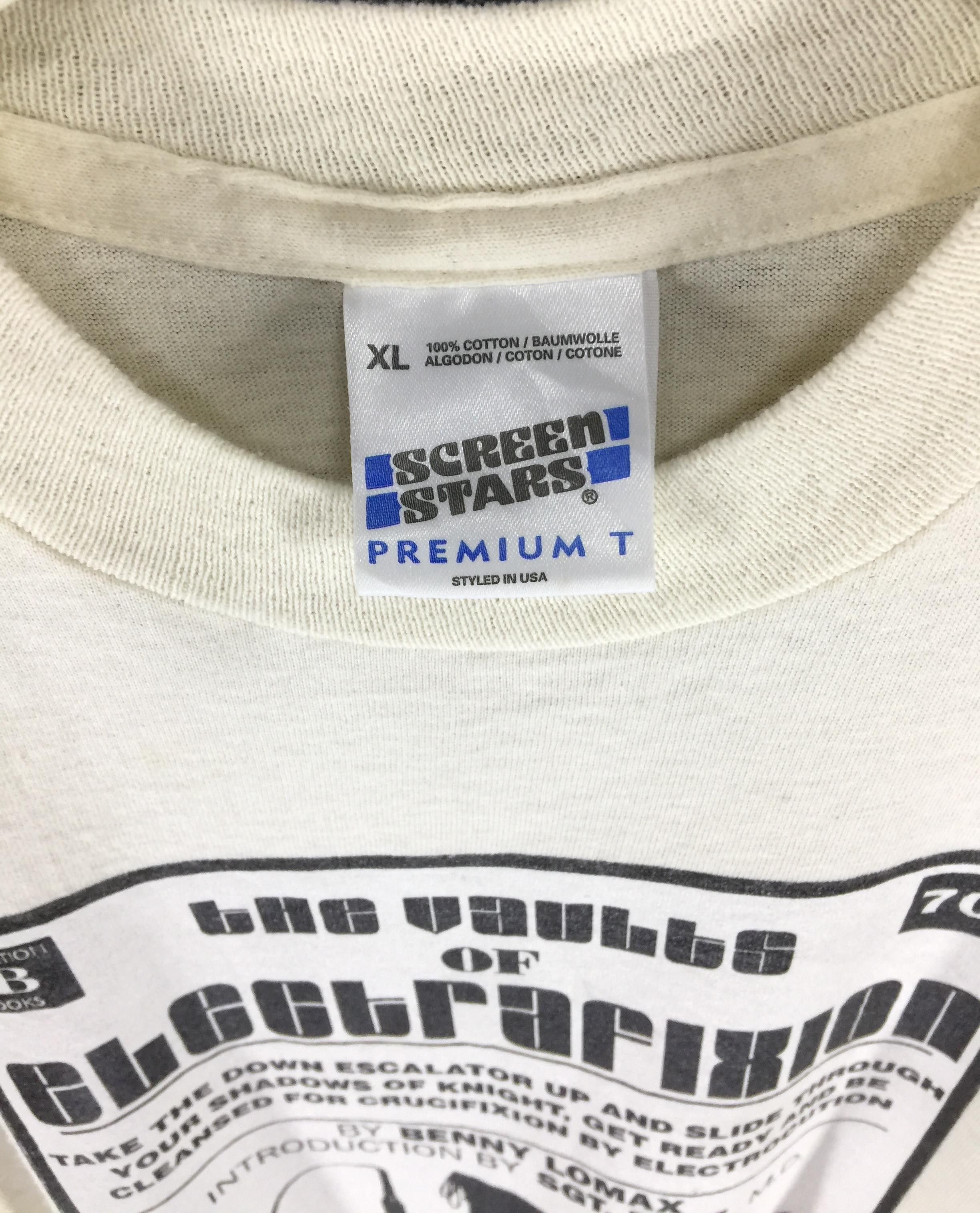 Band Tees × Vintage Electrafixion vtg 90s promo shirt/Echo & the Bunnymen Size US XL / EU 56 / 4 - 8 Thumbnail