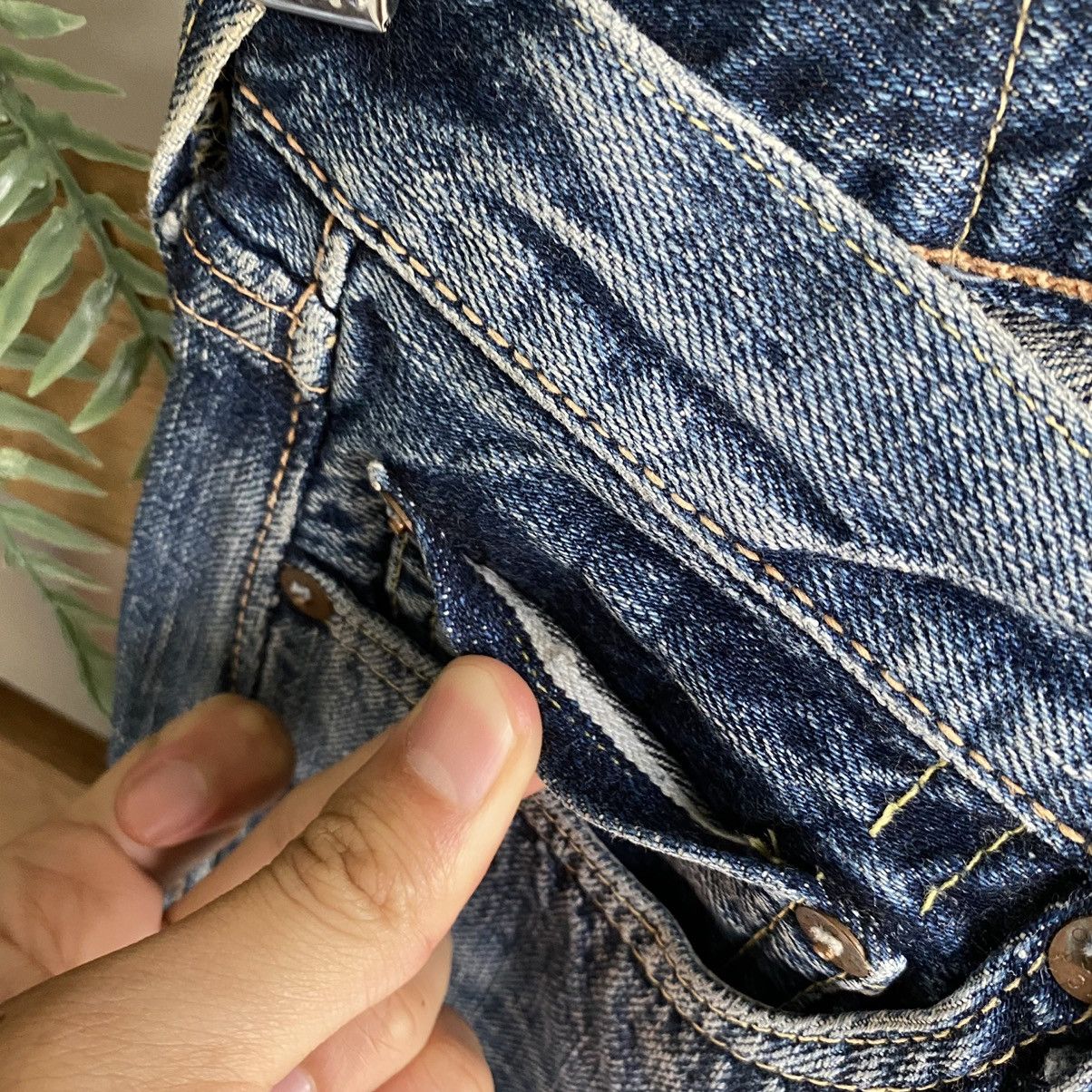 Japanese Brand Number Nine Style Distressed Patches Full Count Jeans Size US 28 / EU 44 - 11 Thumbnail