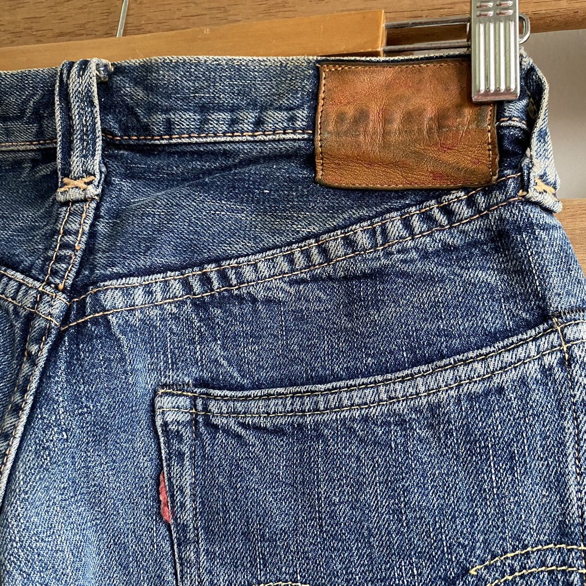 Japanese Brand Number Nine Style Distressed Patches Full Count Jeans Size US 28 / EU 44 - 14 Thumbnail