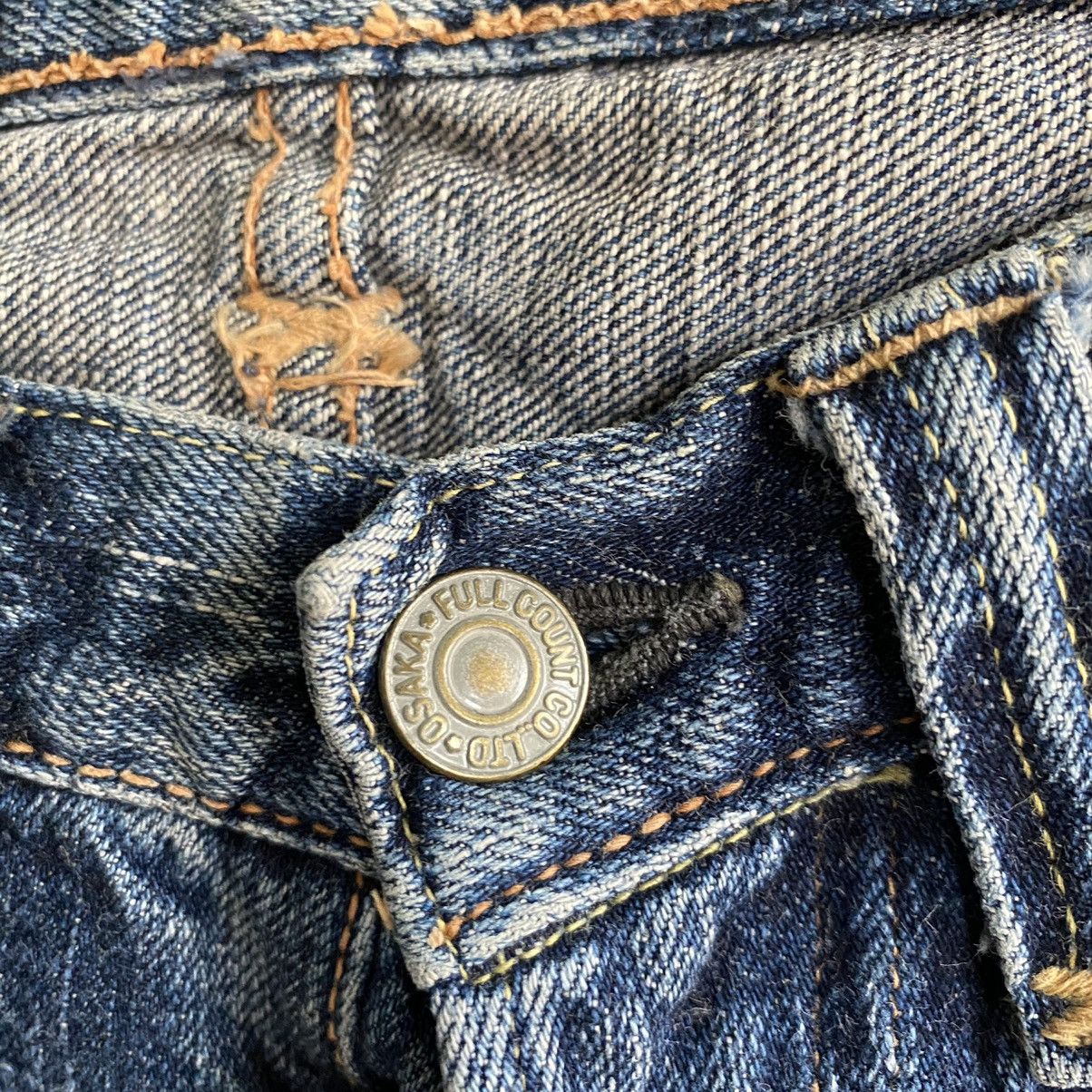 Japanese Brand Number Nine Style Distressed Patches Full Count Jeans Size US 28 / EU 44 - 4 Thumbnail