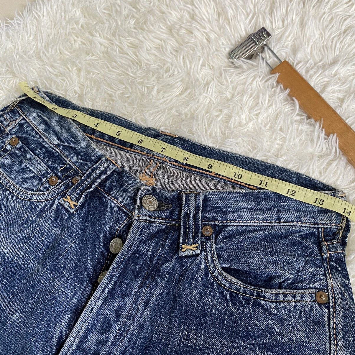Japanese Brand Number Nine Style Distressed Patches Full Count Jeans Size US 28 / EU 44 - 22 Thumbnail