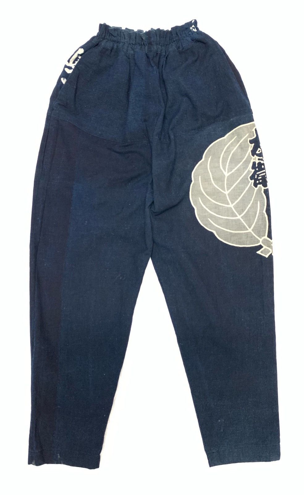 If Six Was Nine × Japanese Brand × Le Grande Bleu (L.G.B.) 🇯🇵 Blue indigo Japanese Kimono Traditional Haori Easy Pants Size US 28 / EU 44 - 1 Thumbnail