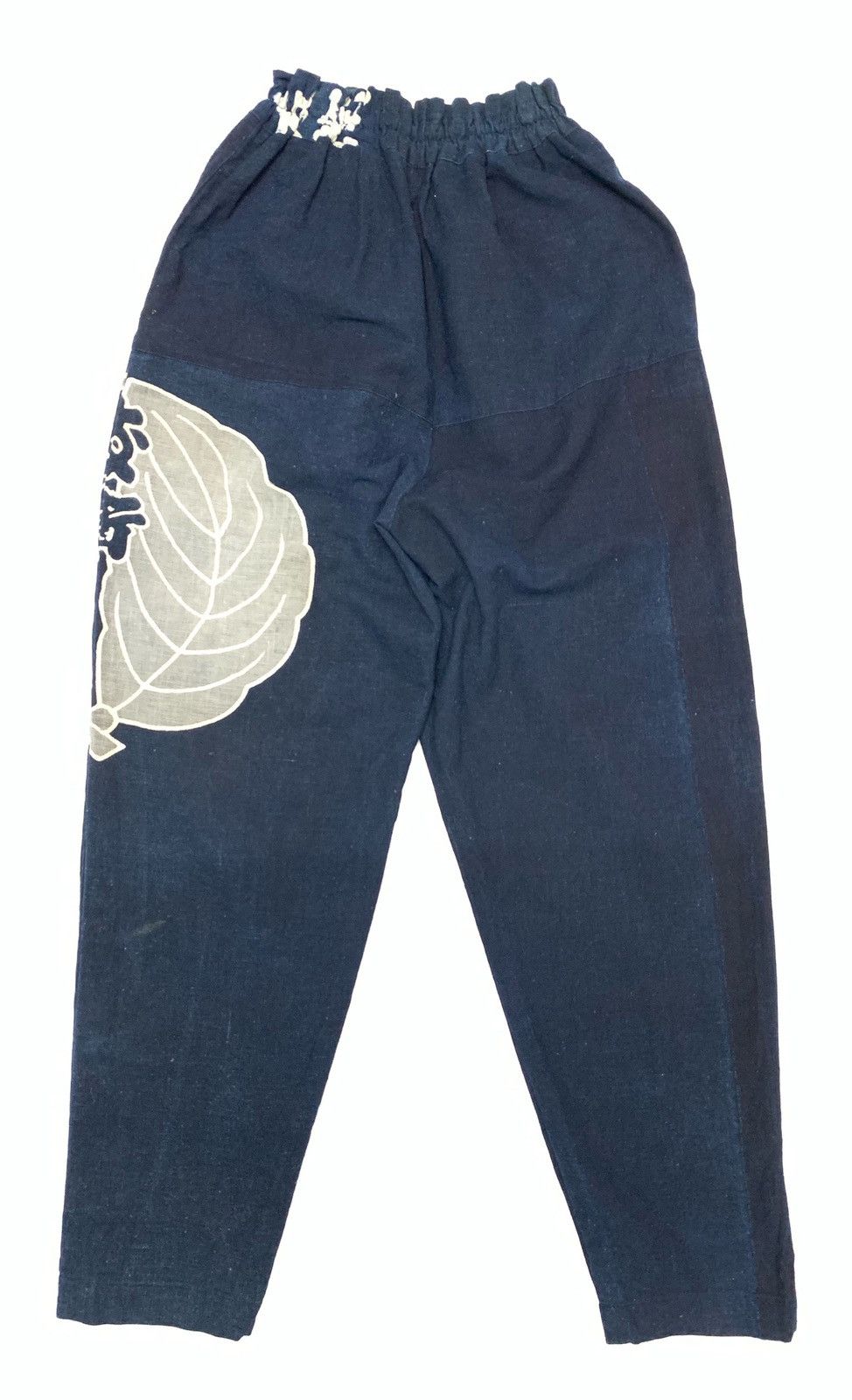 If Six Was Nine × Japanese Brand × Le Grande Bleu (L.G.B.) 🇯🇵 Blue indigo Japanese Kimono Traditional Haori Easy Pants Size US 28 / EU 44 - 2 Thumbnail
