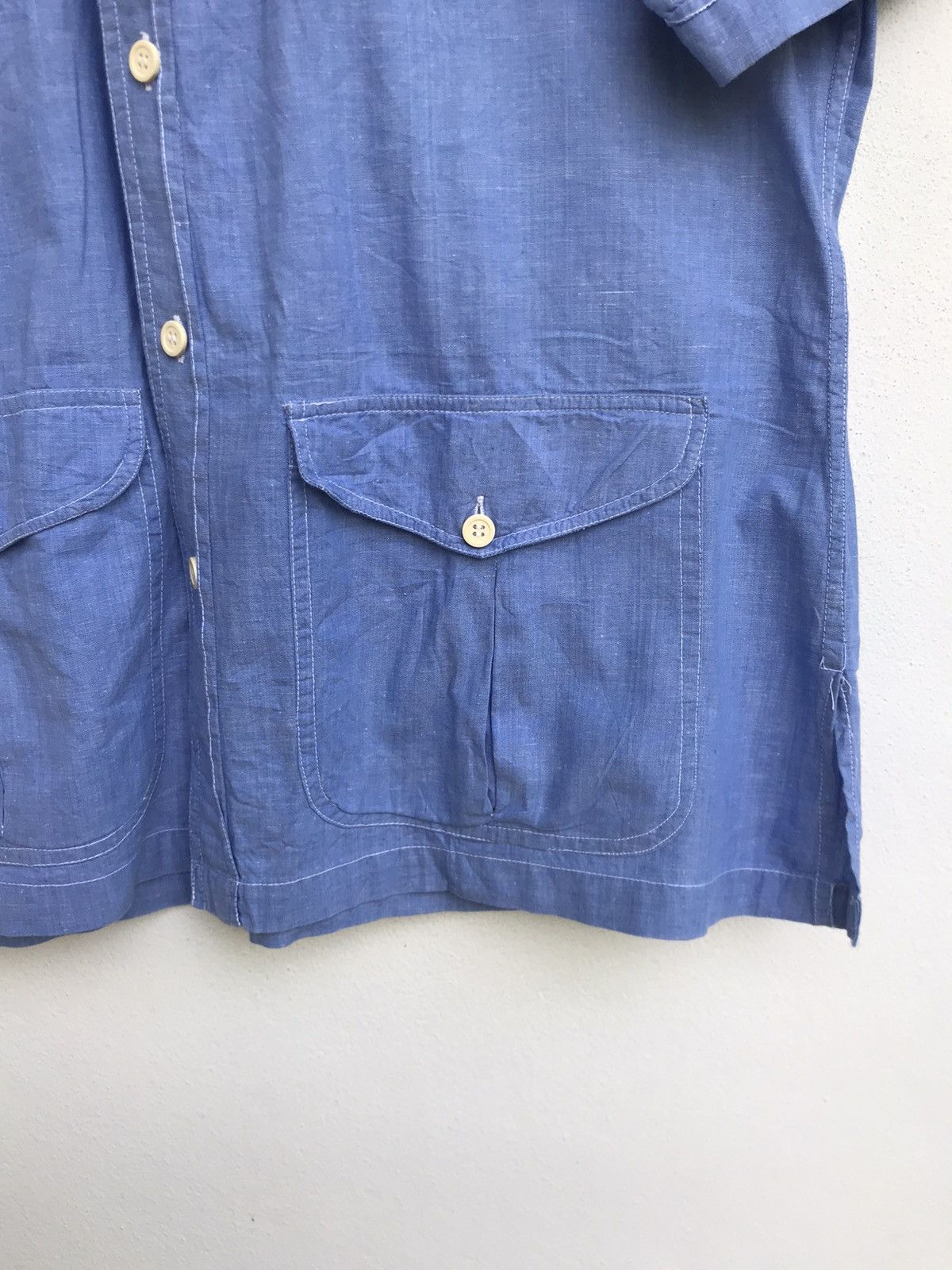 Christian Dior Monsieur Camp Collar Christian Dior Monsieur Workwear Shirt Size US M / EU 48-50 / 2 - 7 Thumbnail