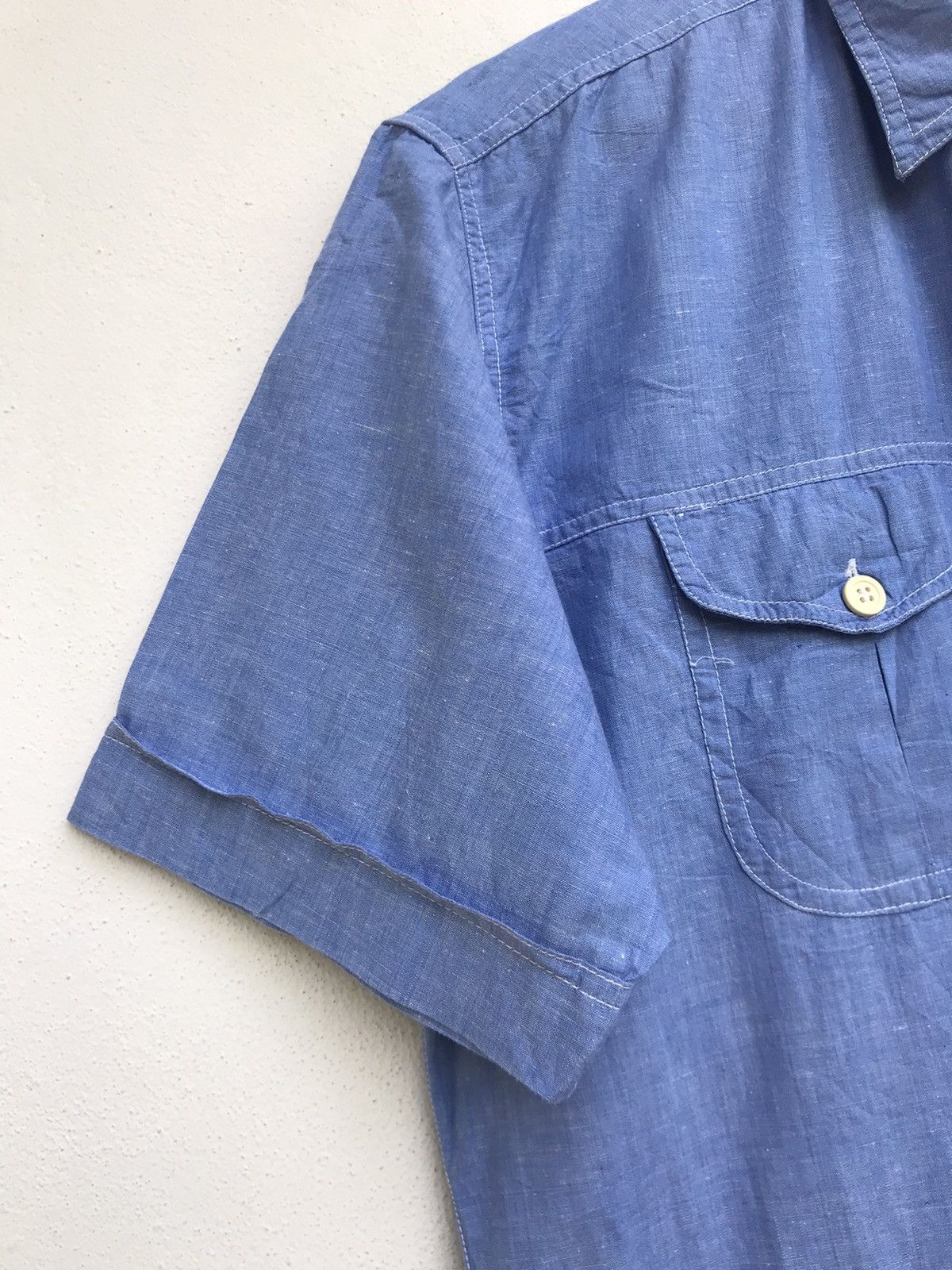 Christian Dior Monsieur Camp Collar Christian Dior Monsieur Workwear Shirt Size US M / EU 48-50 / 2 - 12 Thumbnail