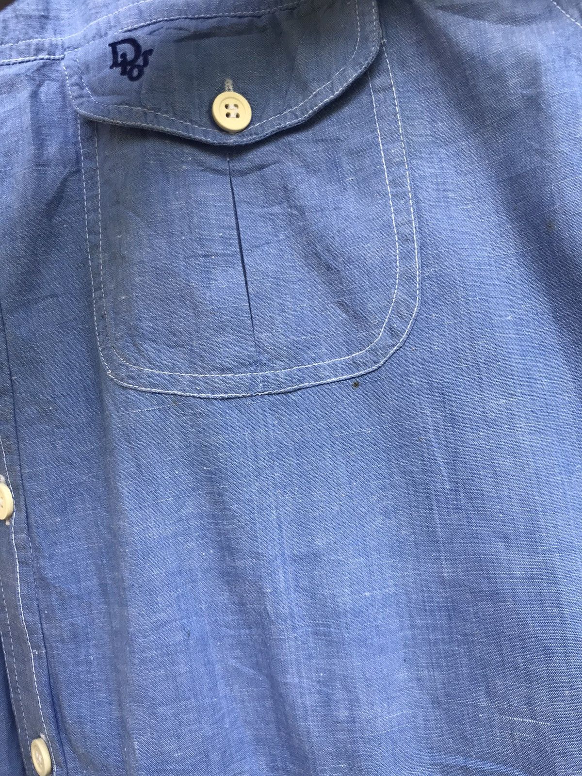 Christian Dior Monsieur Camp Collar Christian Dior Monsieur Workwear Shirt Size US M / EU 48-50 / 2 - 9 Thumbnail