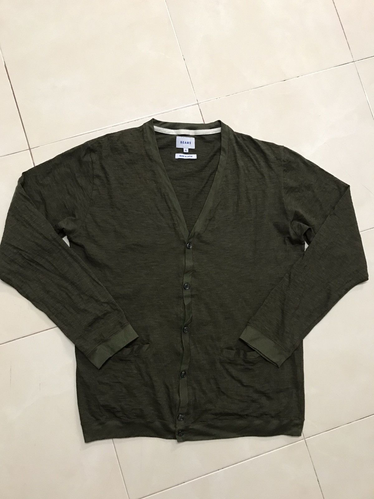 Beams Cardigan | Grailed