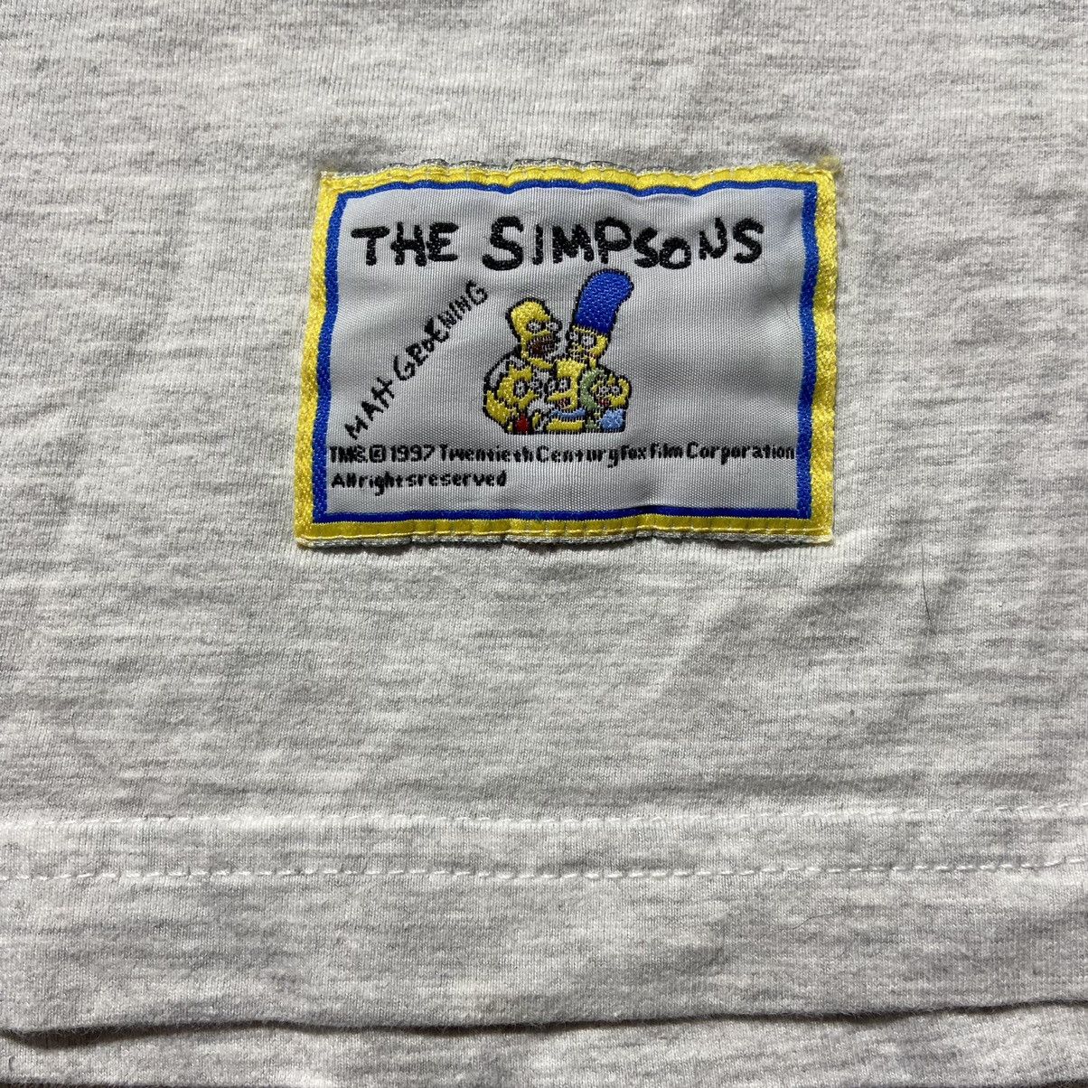 The Simpsons × Vintage Vintage 1997 The Simpsons Homersapien T-Shirt Size US XL / EU 56 / 4 - 8 Thumbnail