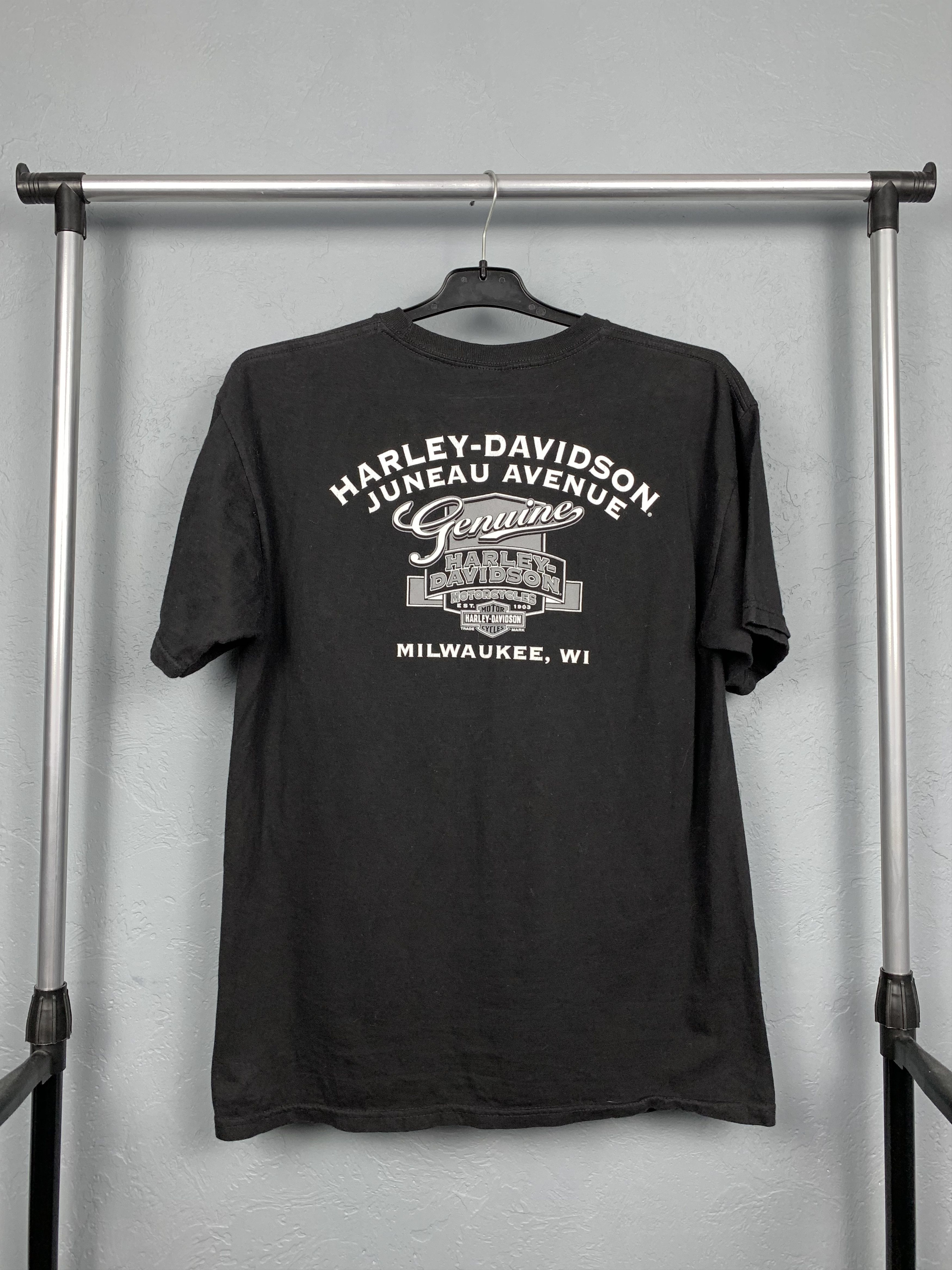 Harley Davidson × Vintage Vintage Harley Davidson T-Shirt Tee Size US M / EU 48-50 / 2 - 7 Thumbnail