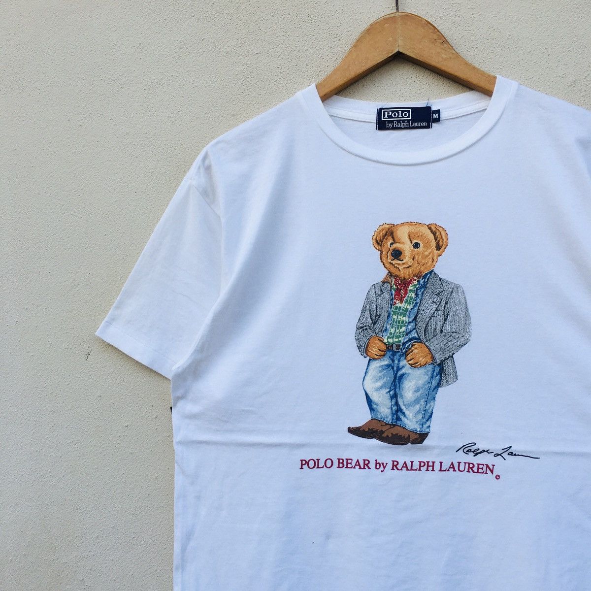 Polo Ralph Lauren × Vintage Vintage POLO BEAR POLO RALPH LAUREN T-Shirt Size US M / EU 48-50 / 2 - 4 Thumbnail
