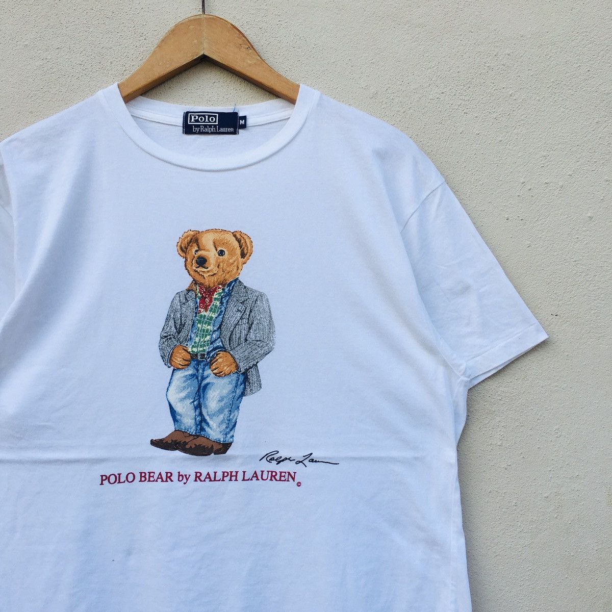 Polo Ralph Lauren × Vintage Vintage POLO BEAR POLO RALPH LAUREN T-Shirt Size US M / EU 48-50 / 2 - 3 Thumbnail