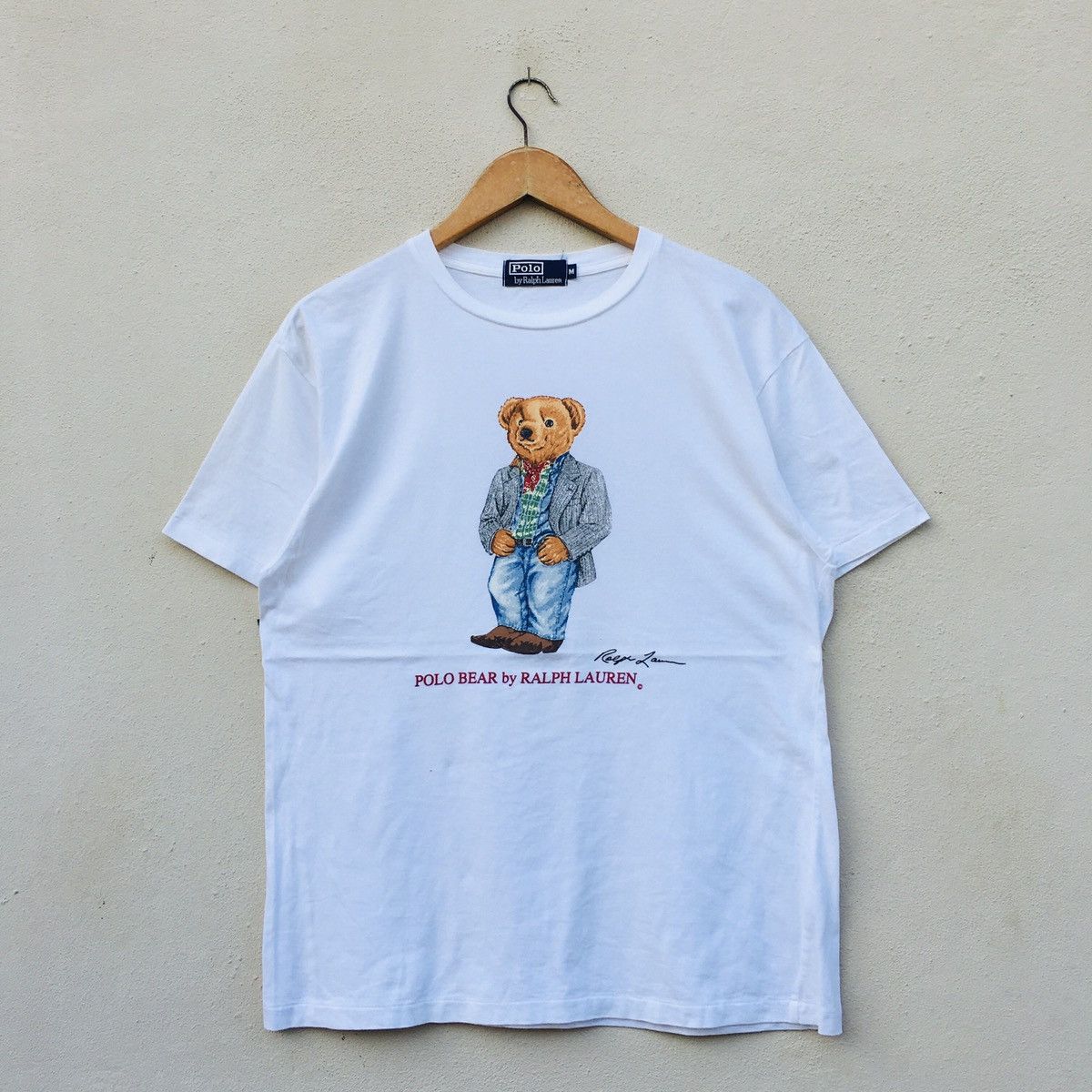 Polo Ralph Lauren × Vintage Vintage POLO BEAR POLO RALPH LAUREN T-Shirt Size US M / EU 48-50 / 2 - 1 Thumbnail