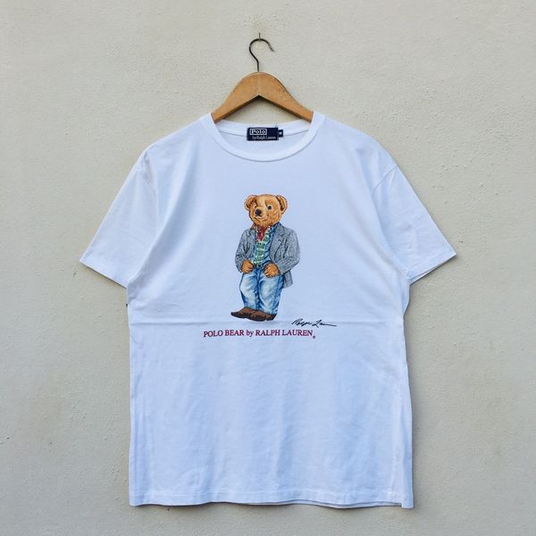 Vintage polo bear t 2025 shirt