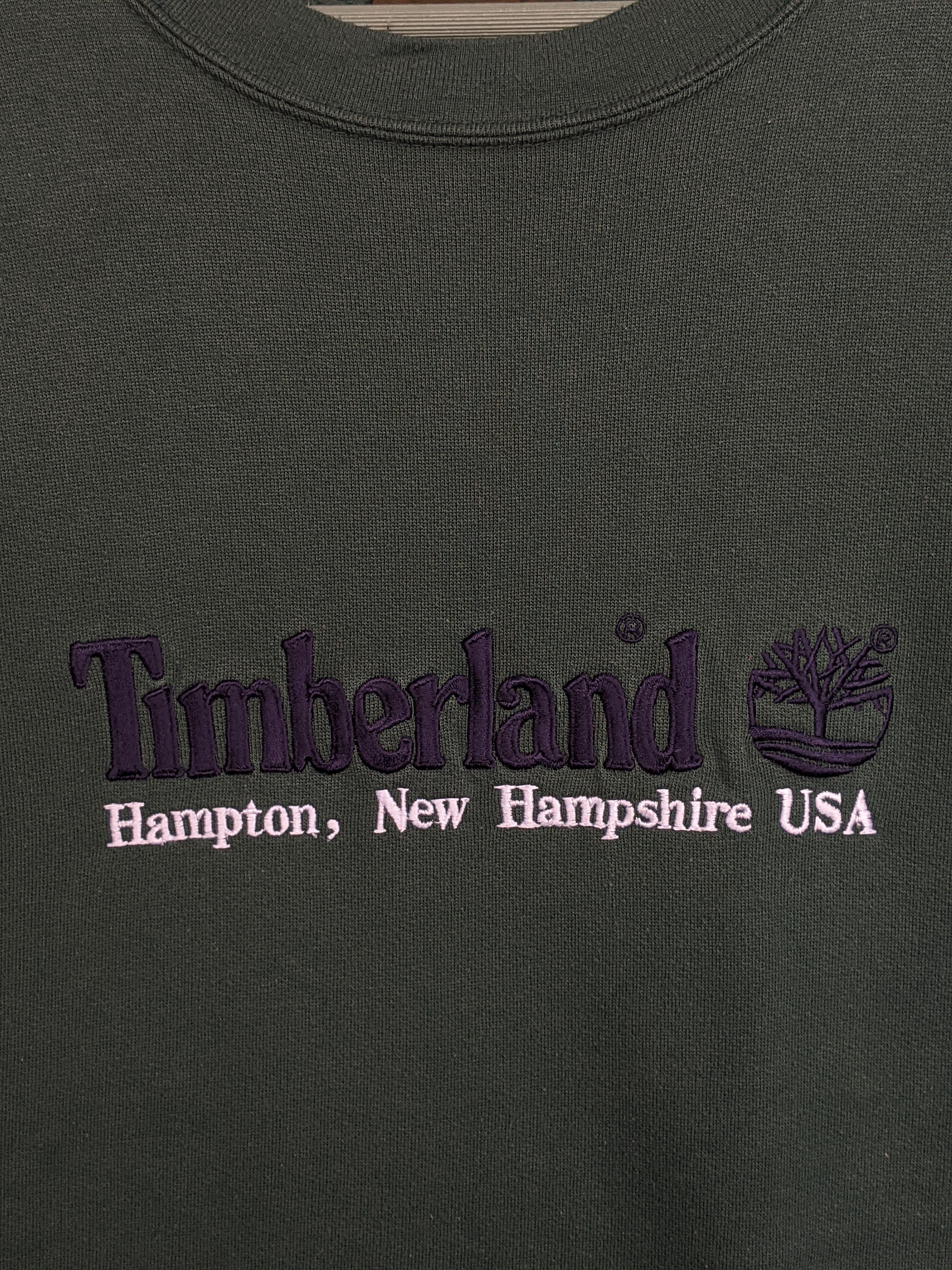 Timberland Vintage Timberland Embroidery Spell Sweatshirt Size US M / EU 48-50 / 2 - 3 Thumbnail