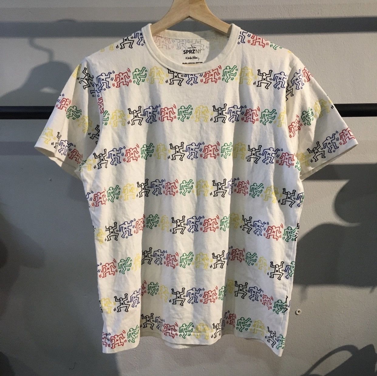 KEITH HARING x UNIQLO MOMA Special Edition Tattoo Tee Shirt Top Long Sleeve main image 0