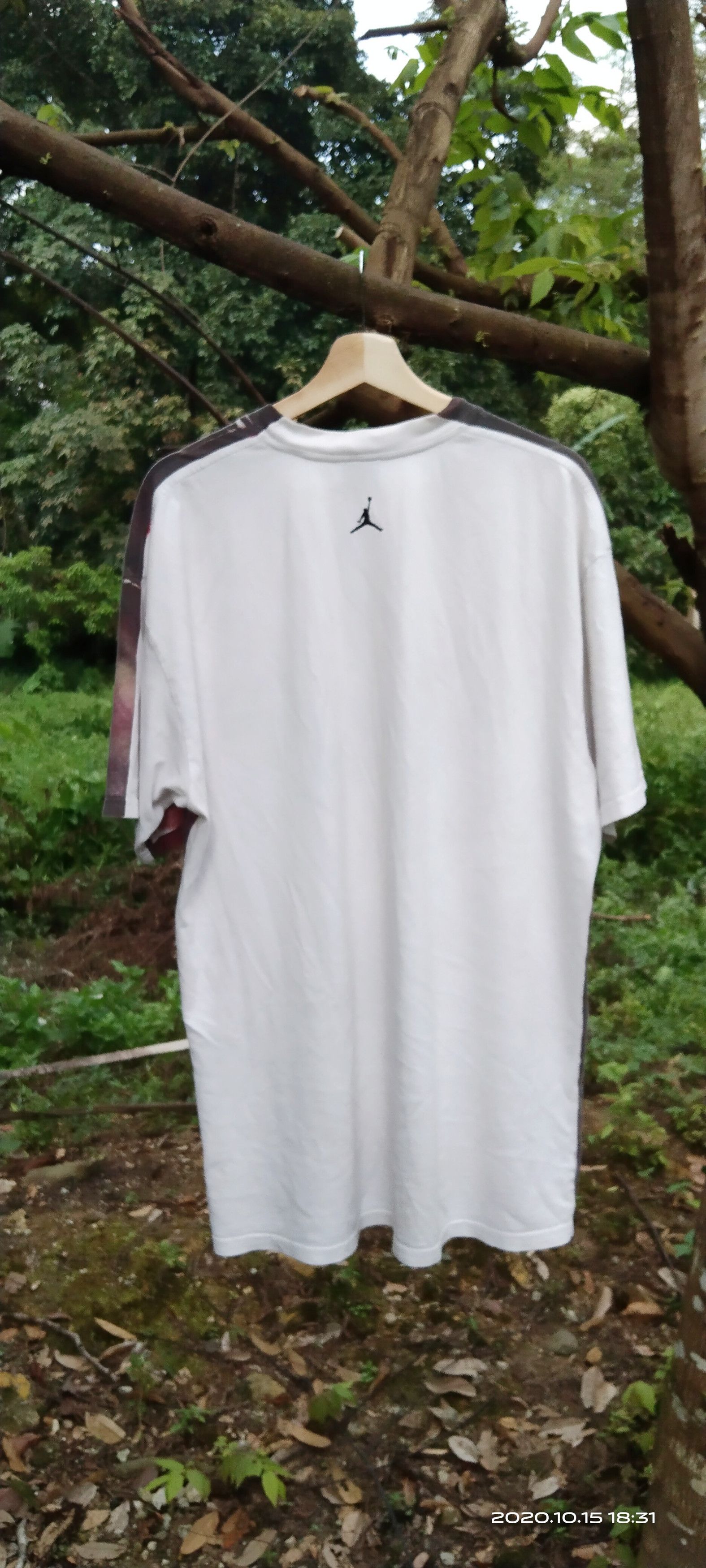 NBA × Nike × Vintage DISTRESSED OVERPRINT NIKE AIR MICHAEL JORDAN JUMPMAN Size US XL / EU 56 / 4 - 2 Thumbnail
