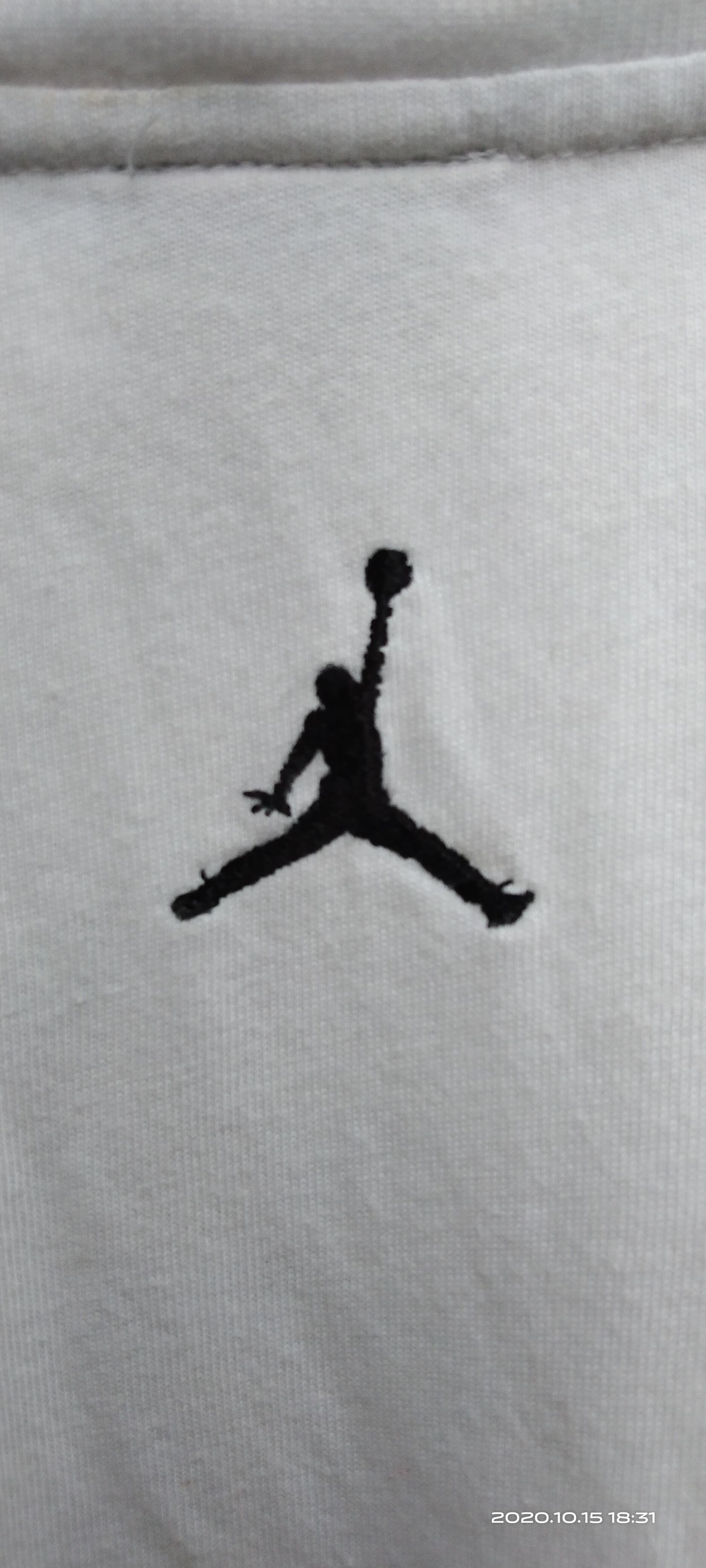 NBA × Nike × Vintage DISTRESSED OVERPRINT NIKE AIR MICHAEL JORDAN JUMPMAN Size US XL / EU 56 / 4 - 4 Thumbnail
