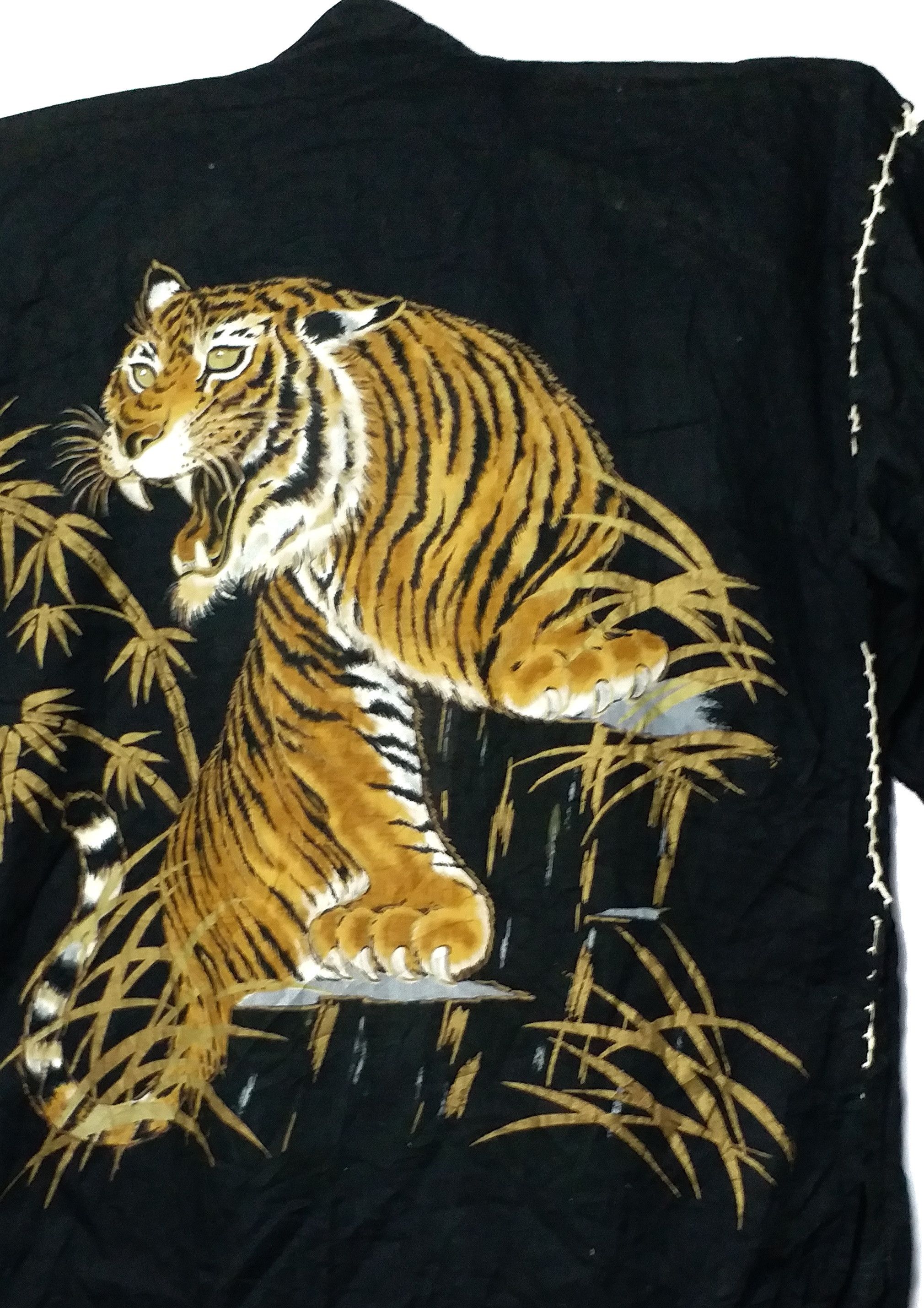 Japanese Brand 🔥DELETE NOW💥 Kimono JINBEI Big TIGER Fullprinted Size M Size US M / EU 48-50 / 2 - 3 Thumbnail