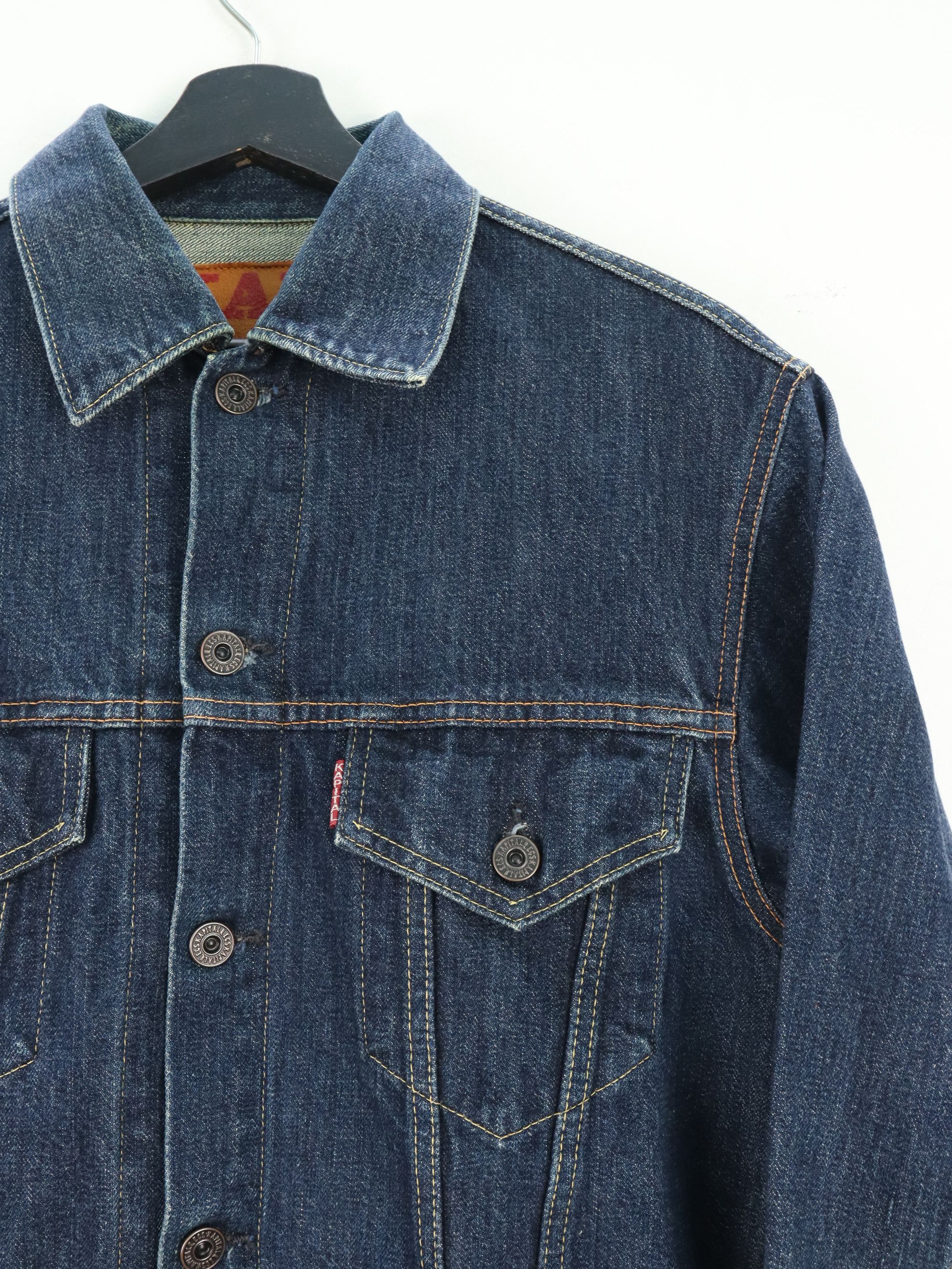 Kapital Kapital Type-3 Selvedge Jeans Denim Jacket Size US M / EU 48-50 / 2 - 6 Thumbnail