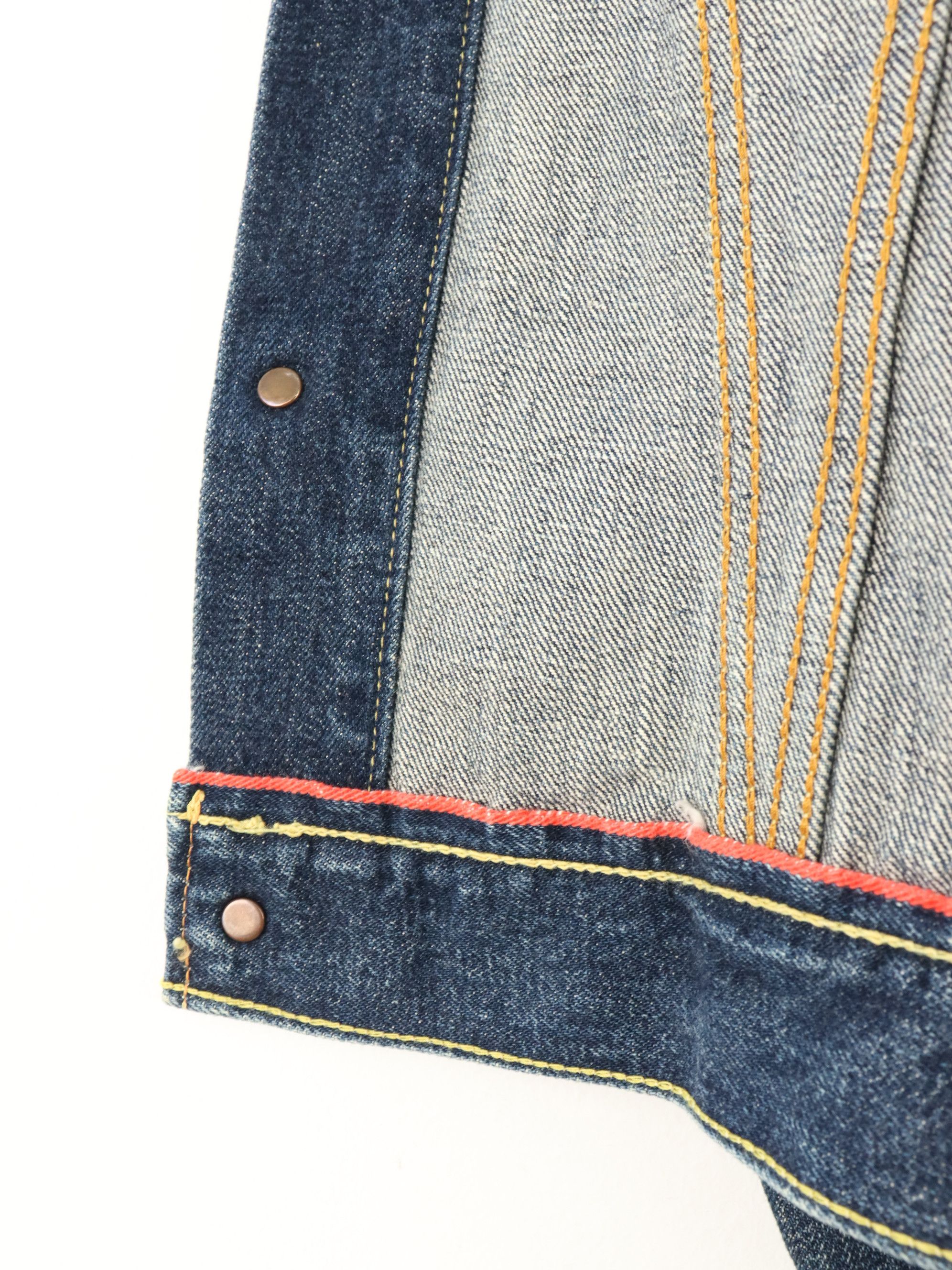Kapital Kapital Type-3 Selvedge Jeans Denim Jacket Size US M / EU 48-50 / 2 - 16 Thumbnail