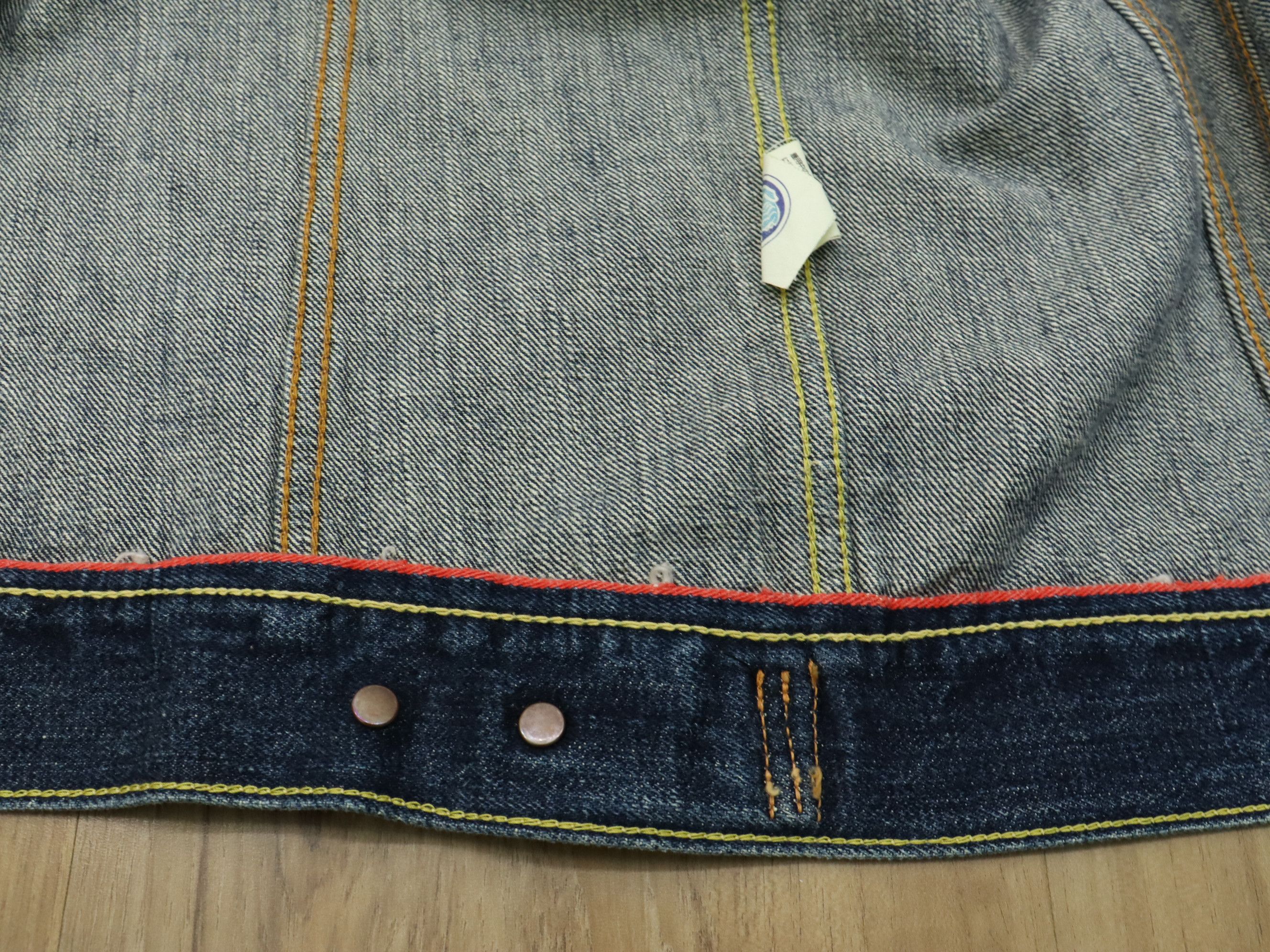 Kapital Kapital Type-3 Selvedge Jeans Denim Jacket Size US M / EU 48-50 / 2 - 17 Thumbnail